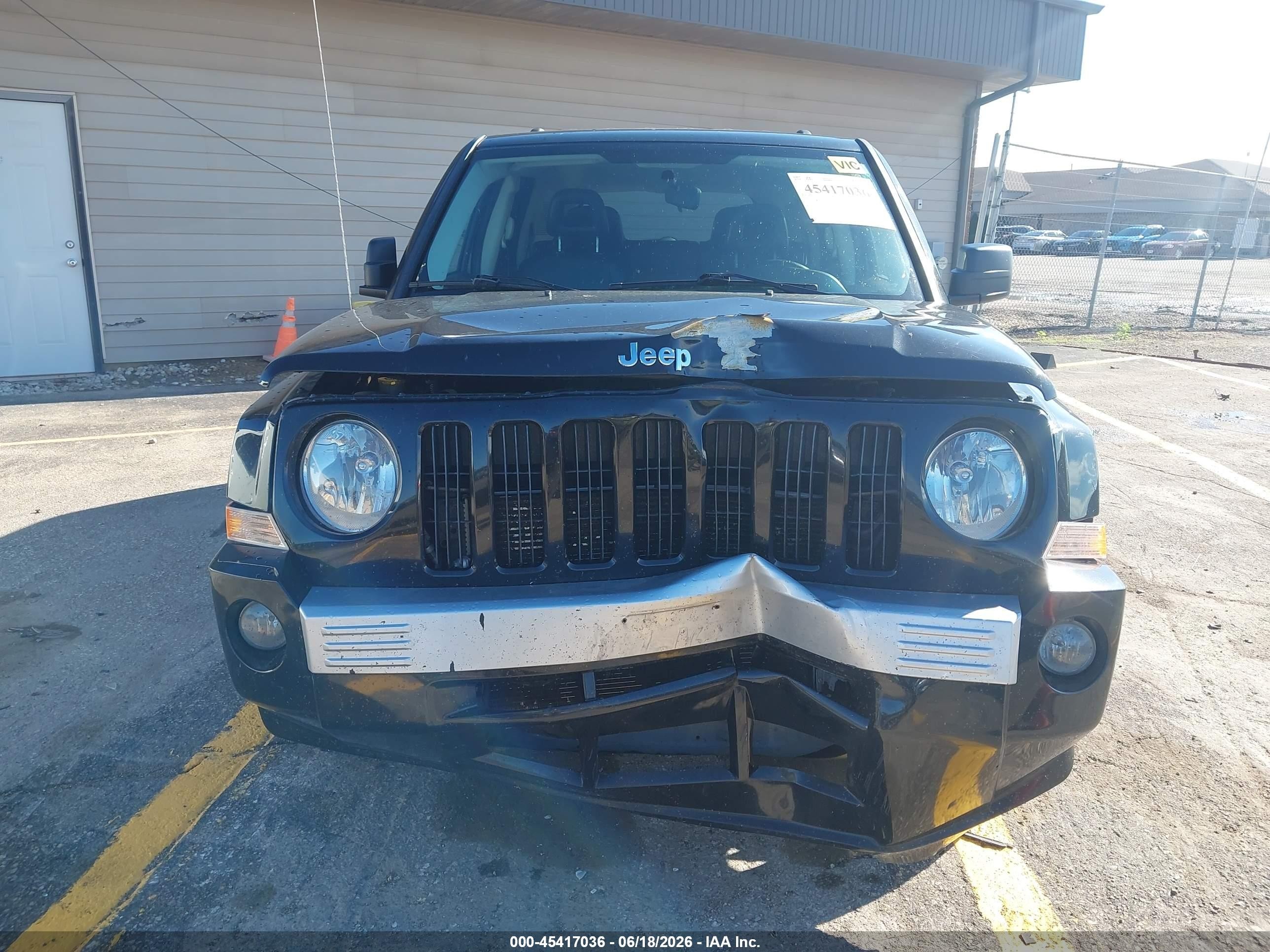 2009 Jeep Patriot Limited Black vin: 1J4FF48B79D221214