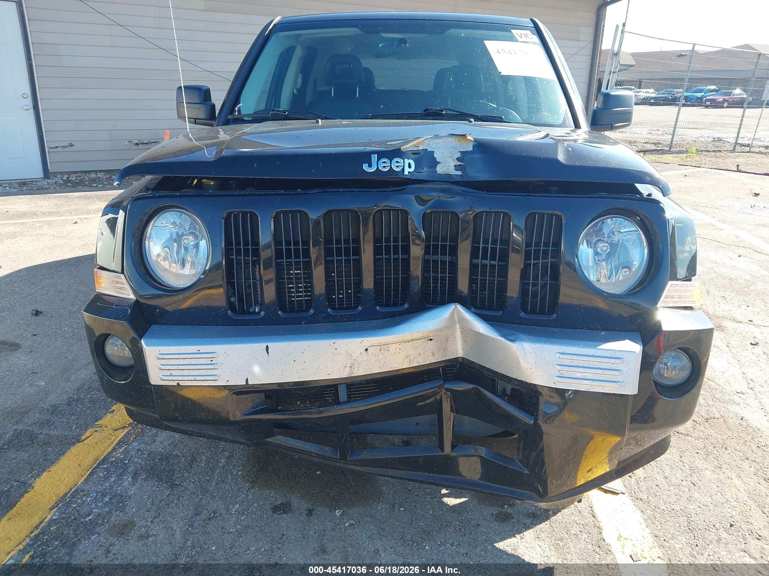 2009 Jeep Patriot Limited Black vin: 1J4FF48B79D221214
