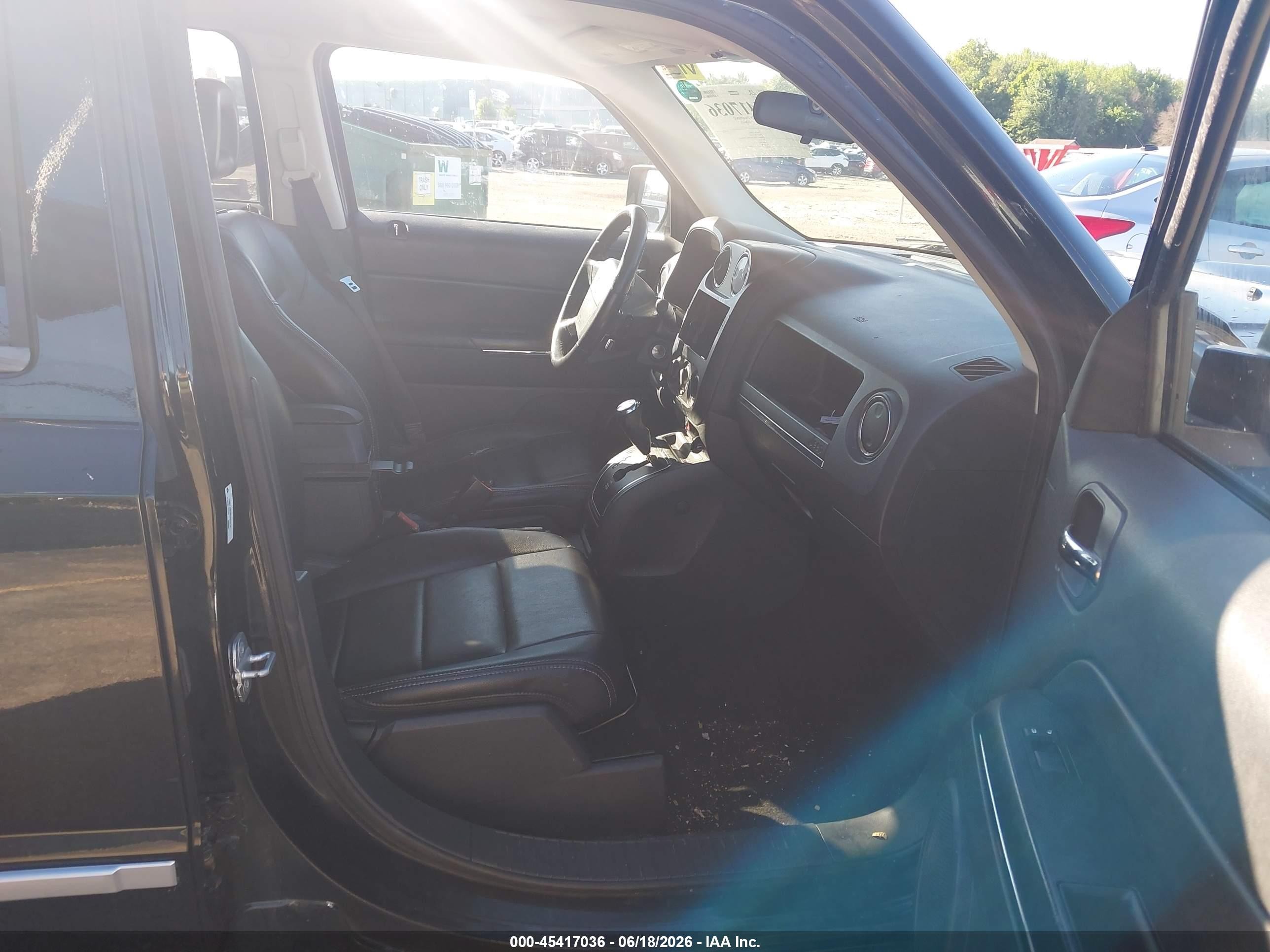 2009 Jeep Patriot Limited Black vin: 1J4FF48B79D221214