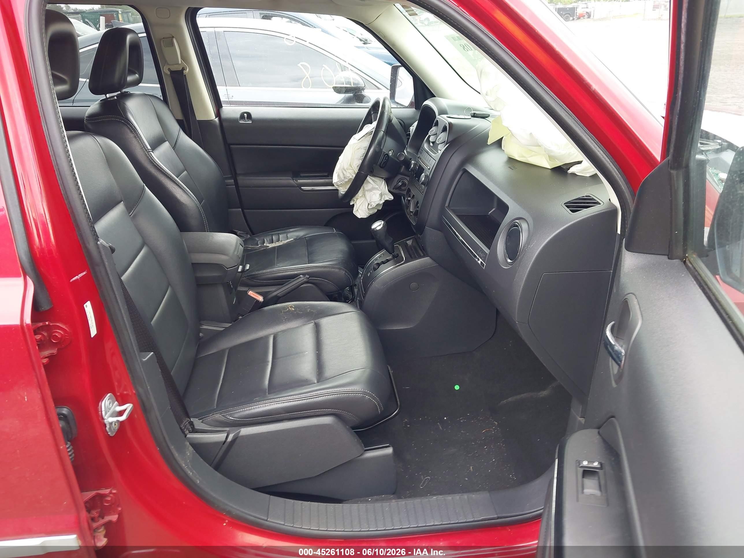 2009 Jeep Patriot Limited Red vin: 1J4FF48BX9D201362