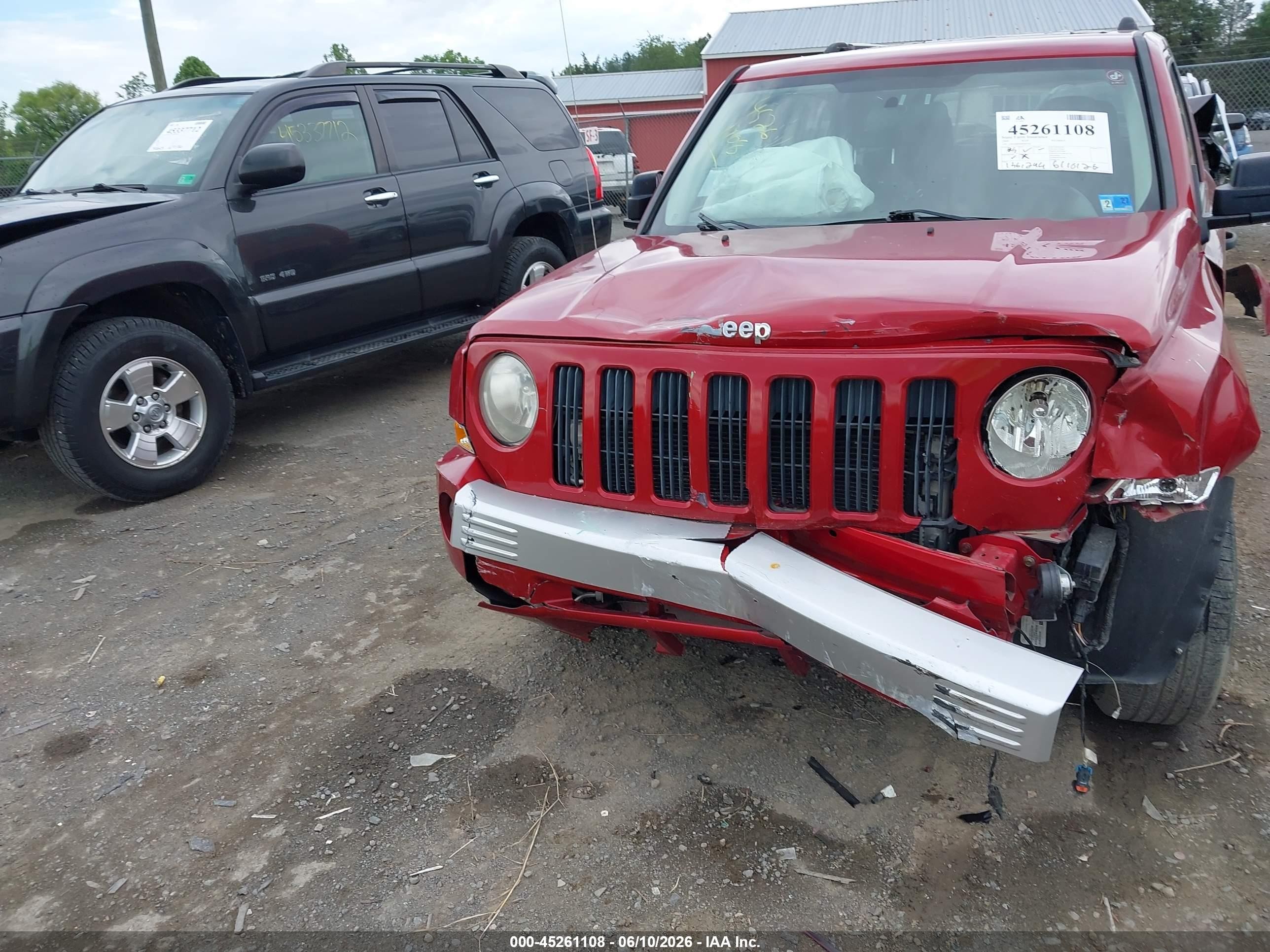 2009 Jeep Patriot Limited Red vin: 1J4FF48BX9D201362