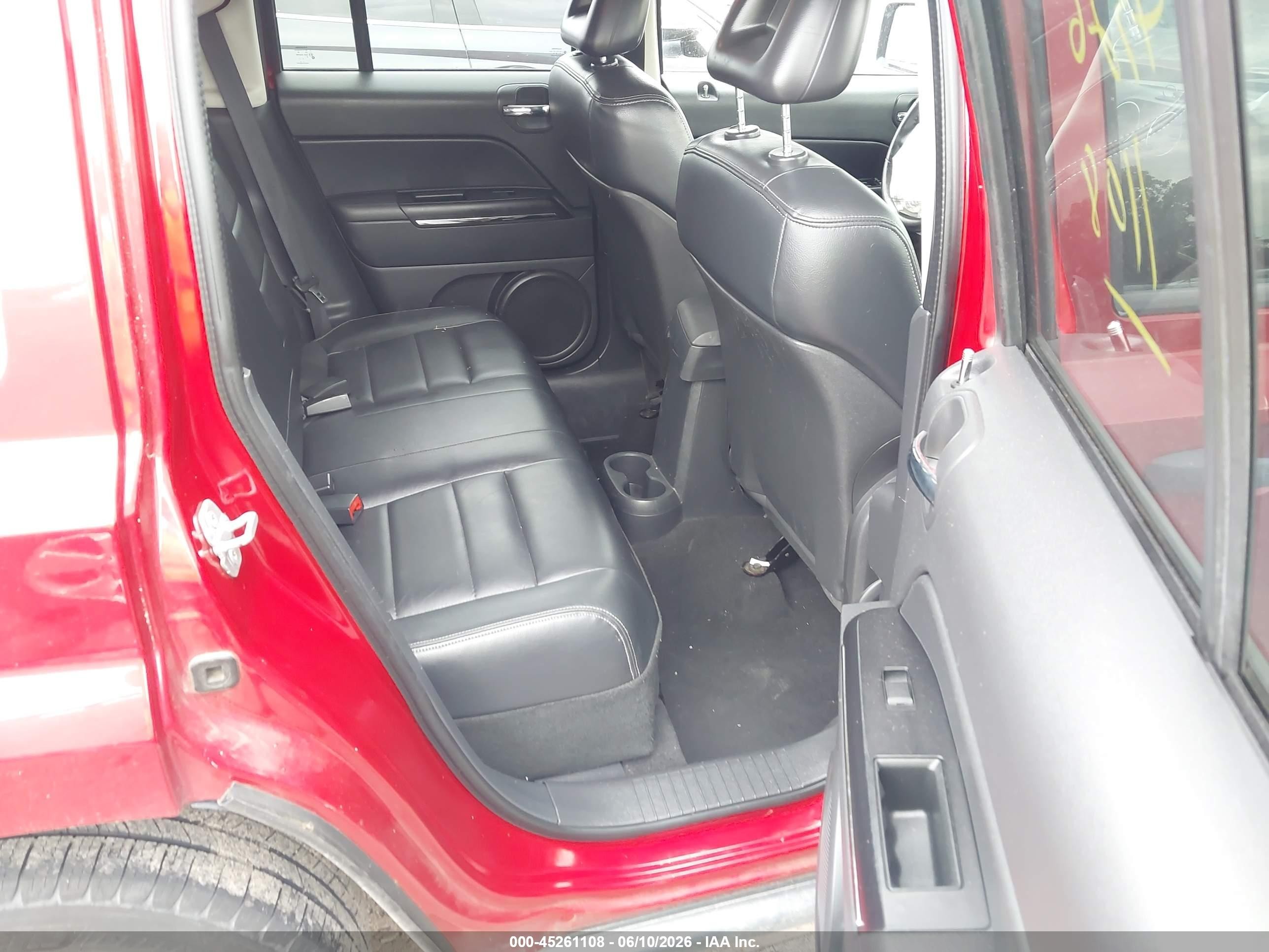 2009 Jeep Patriot Limited Red vin: 1J4FF48BX9D201362