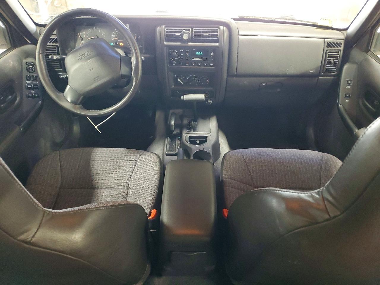 2001 Jeep Cherokee Sport White vin: 1J4FF48S01L591124