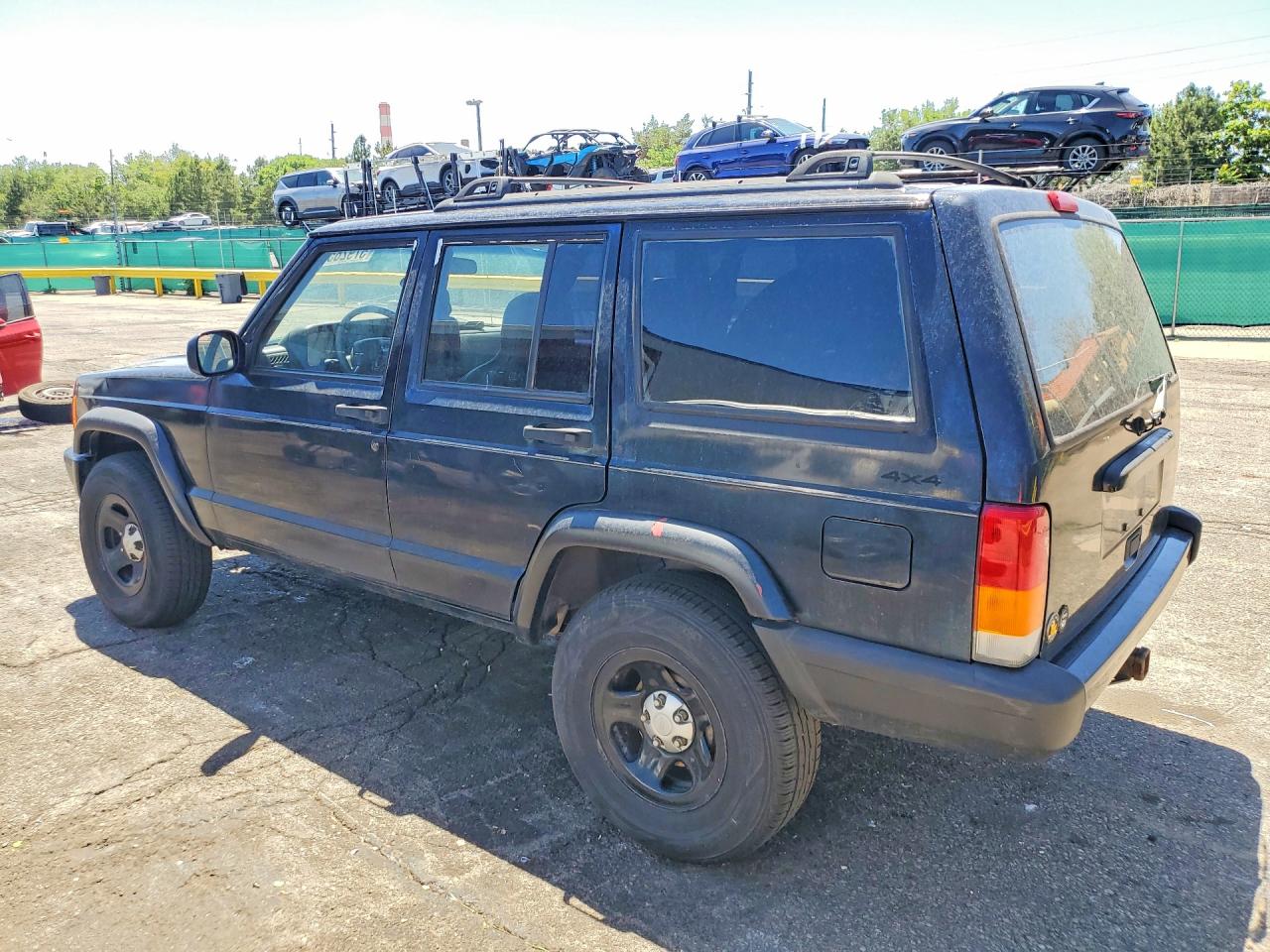 2001 Jeep Cherokee Sport Black vin: 1J4FF48S01L608732