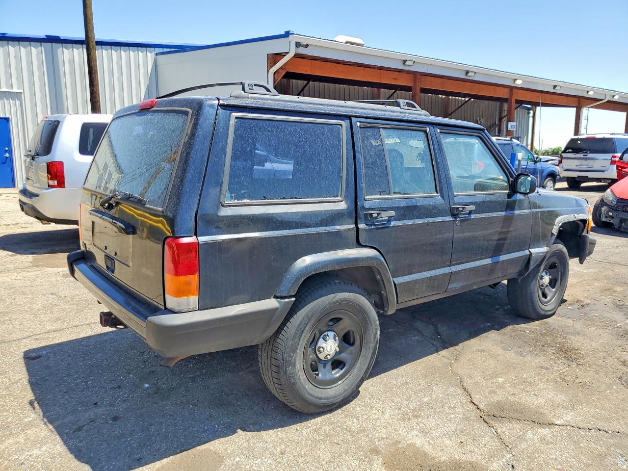 2001 Jeep Cherokee Sport Black vin: 1J4FF48S01L608732