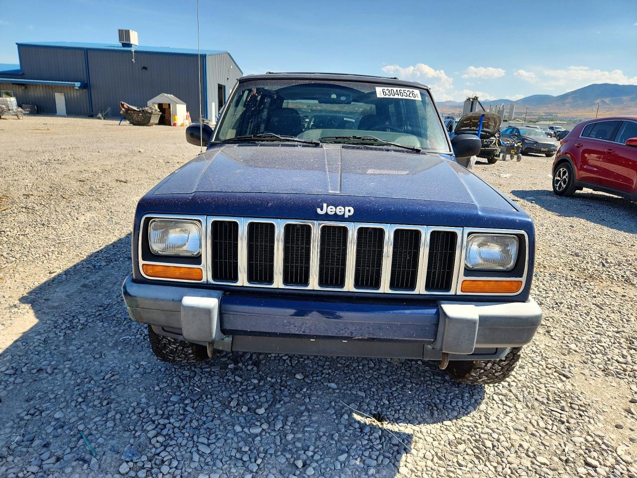 2000 Jeep Cherokee Sport Blue vin: 1J4FF48S0YL258822