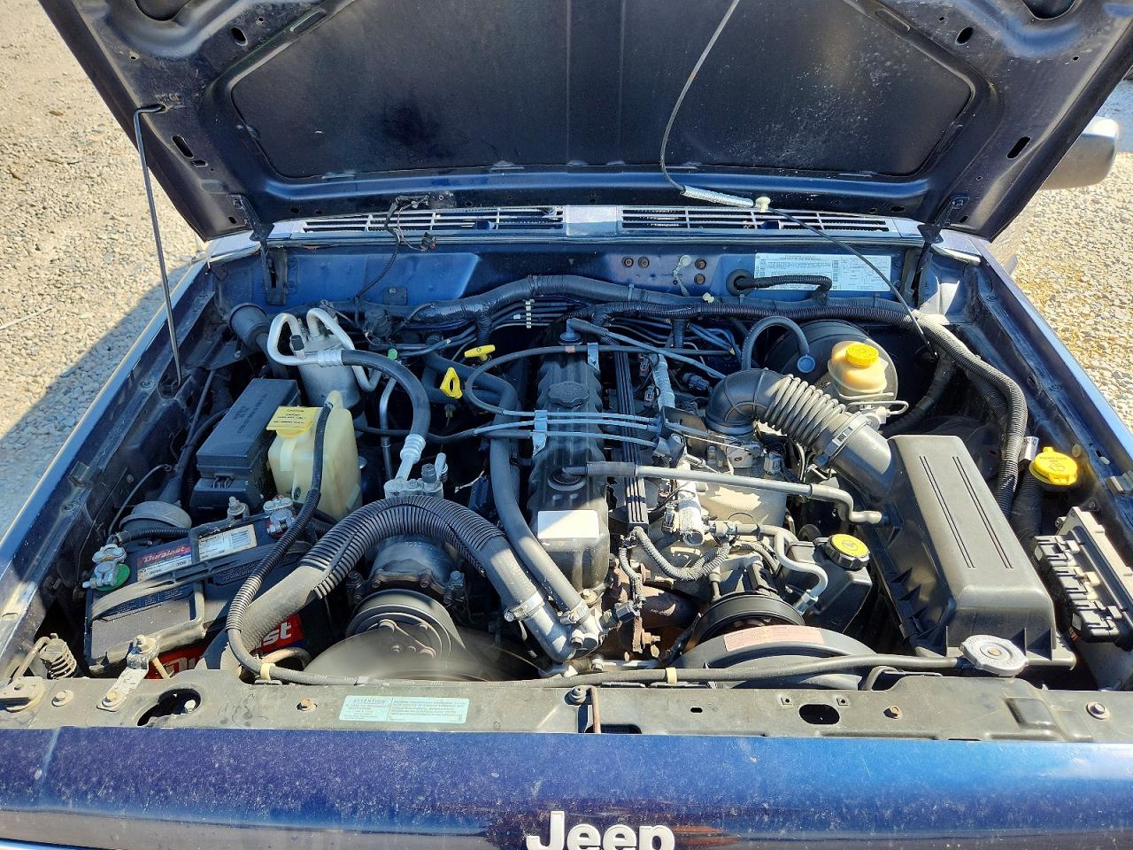 2000 Jeep Cherokee Sport Blue vin: 1J4FF48S0YL258822