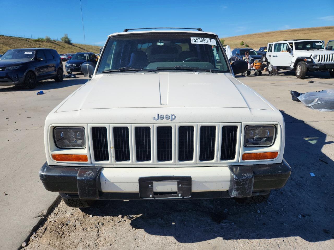 2000 Jeep Cherokee Sport Белый vin: 1J4FF48S1YL214716