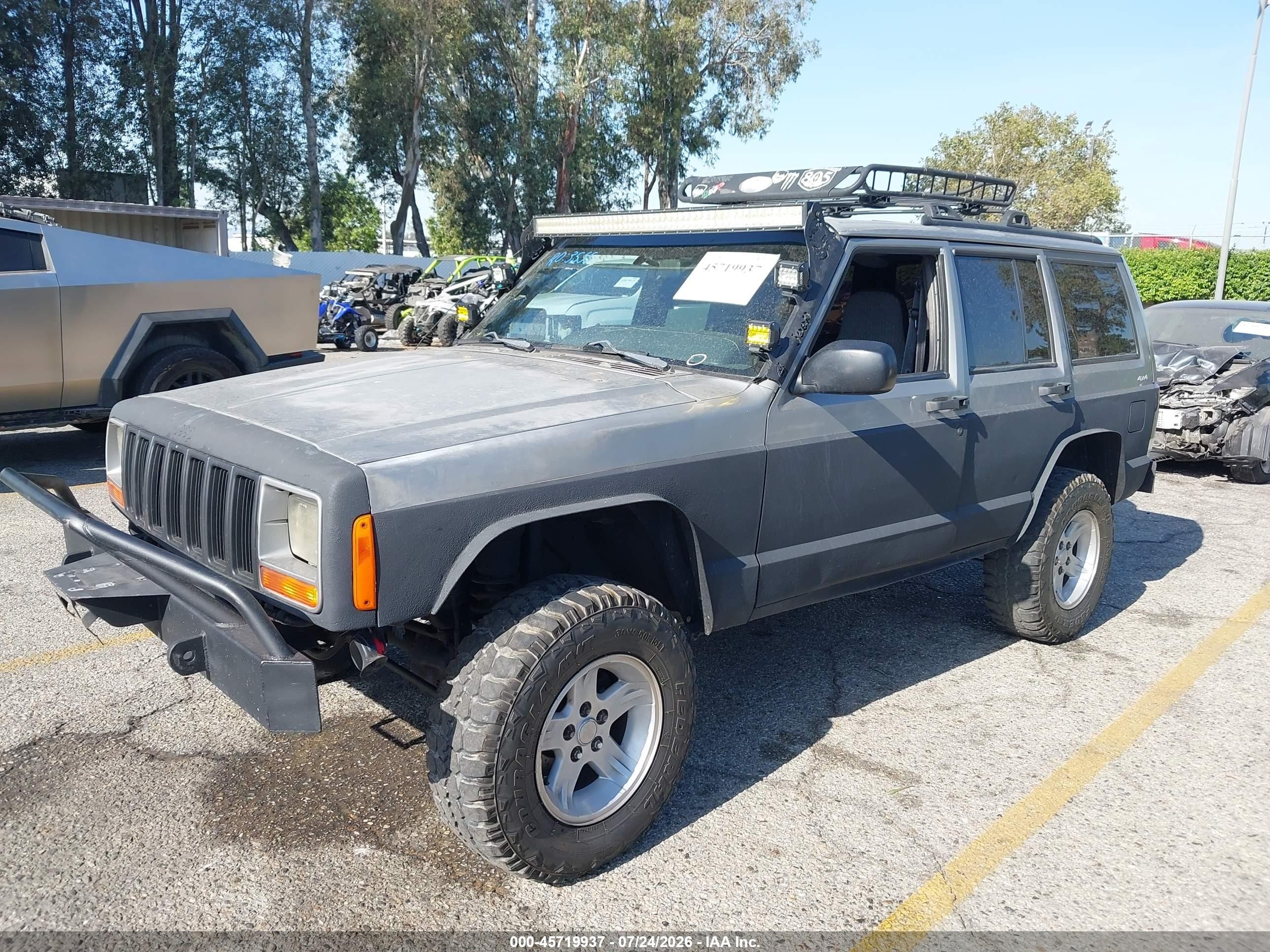 2001 Jeep Cherokee Sport Brown vin: 1J4FF48S21L510012