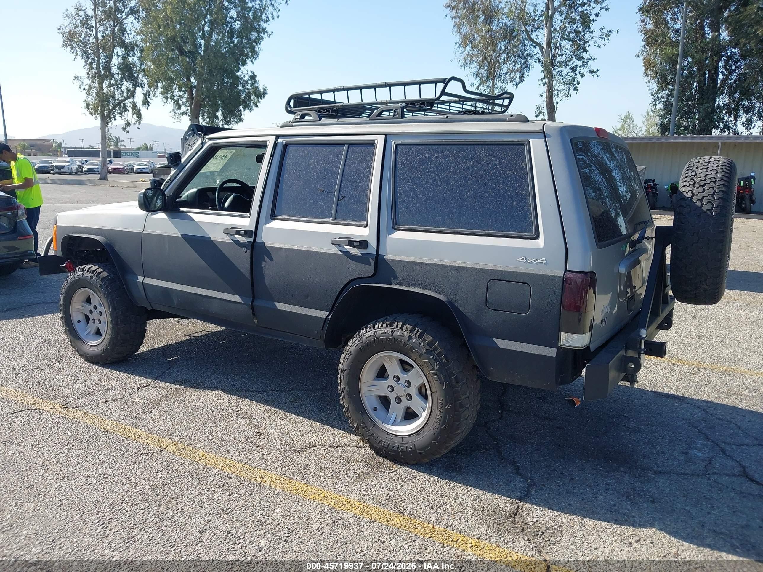 2001 Jeep Cherokee Sport Brown vin: 1J4FF48S21L510012