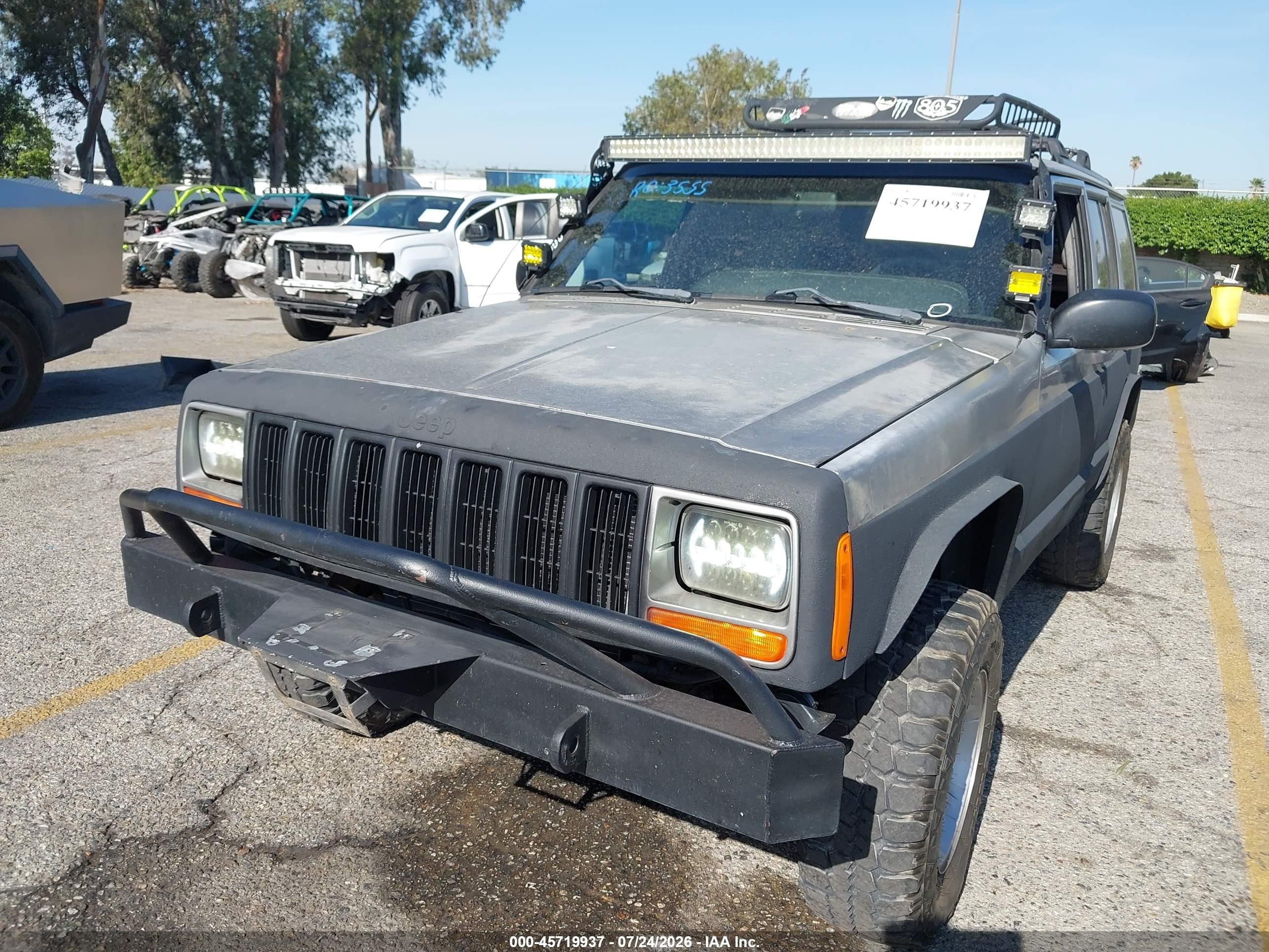 2001 Jeep Cherokee Sport Brown vin: 1J4FF48S21L510012