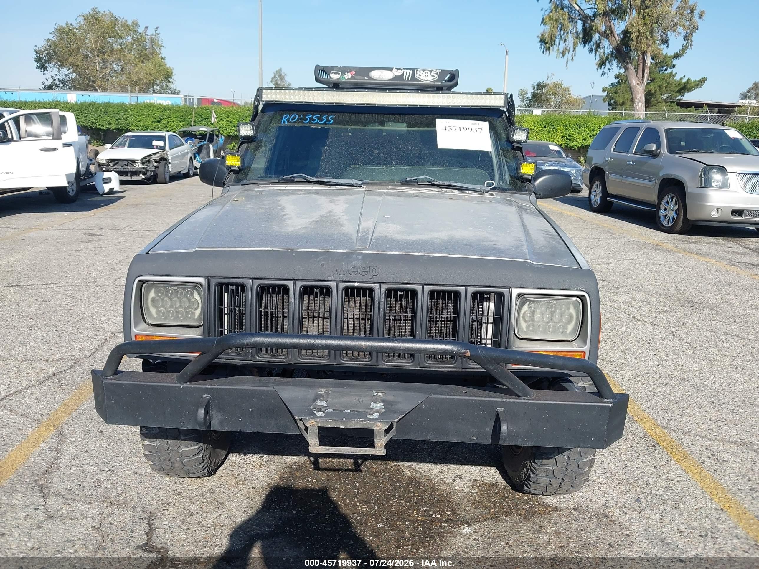 2001 Jeep Cherokee Sport Brown vin: 1J4FF48S21L510012