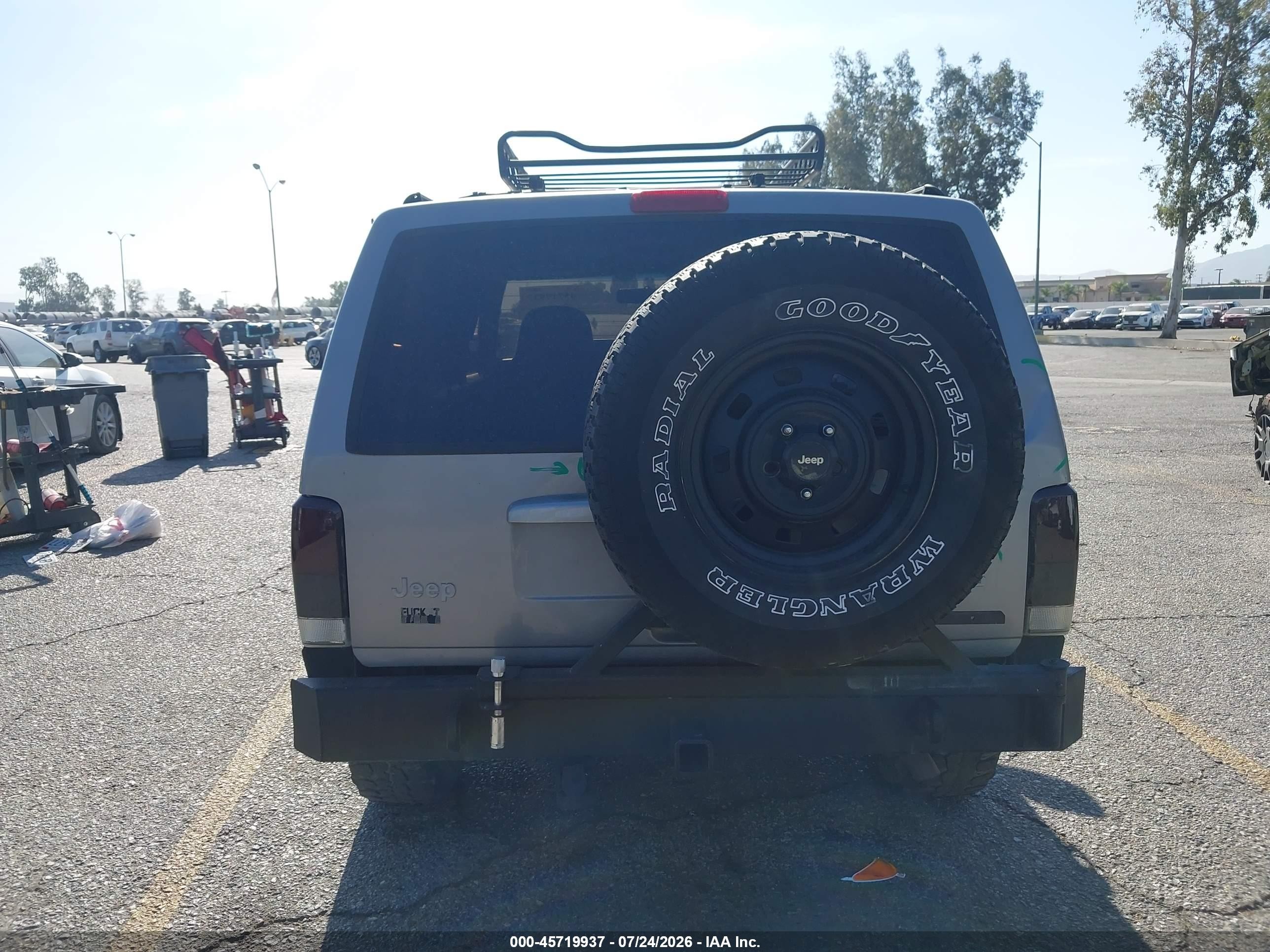 2001 Jeep Cherokee Sport Brown vin: 1J4FF48S21L510012