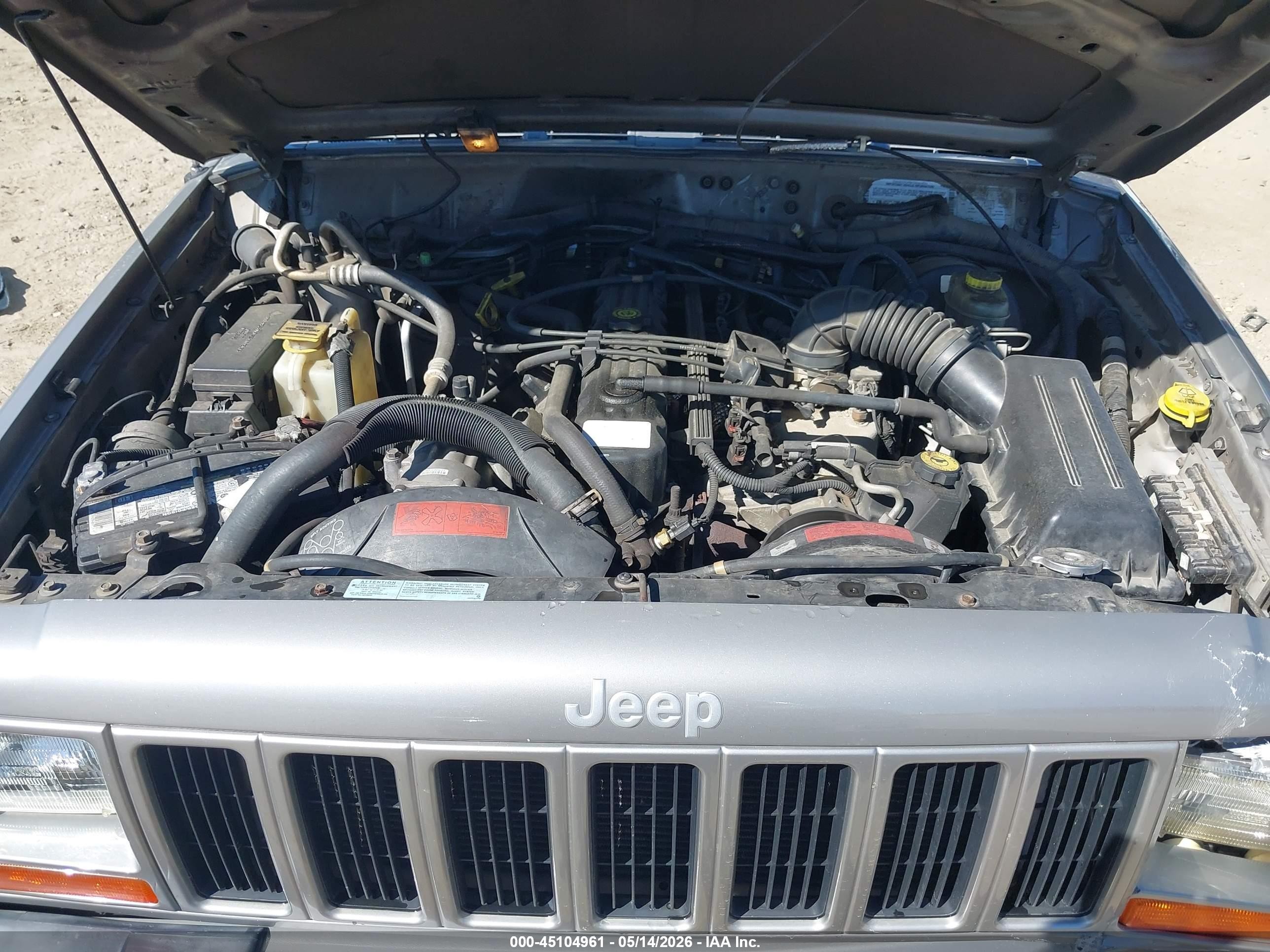 2001 Jeep Cherokee Sport Pewter vin: 1J4FF48S21L510107