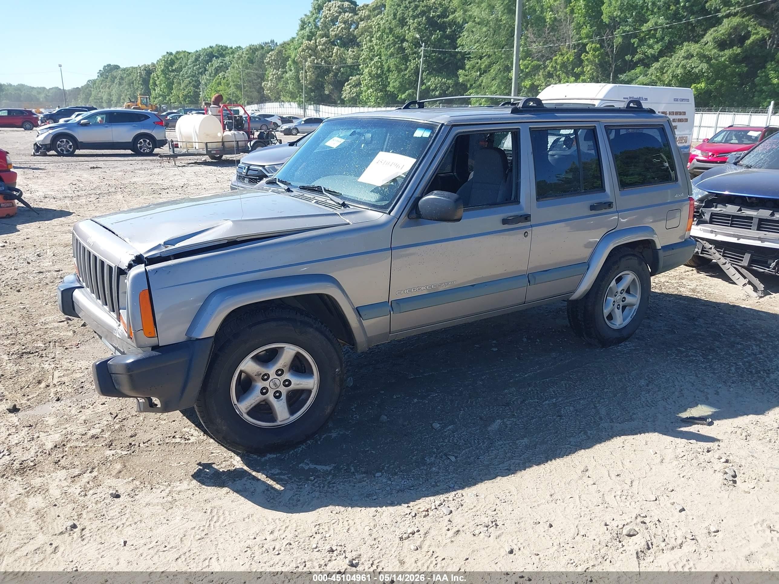2001 Jeep Cherokee Sport Pewter vin: 1J4FF48S21L510107