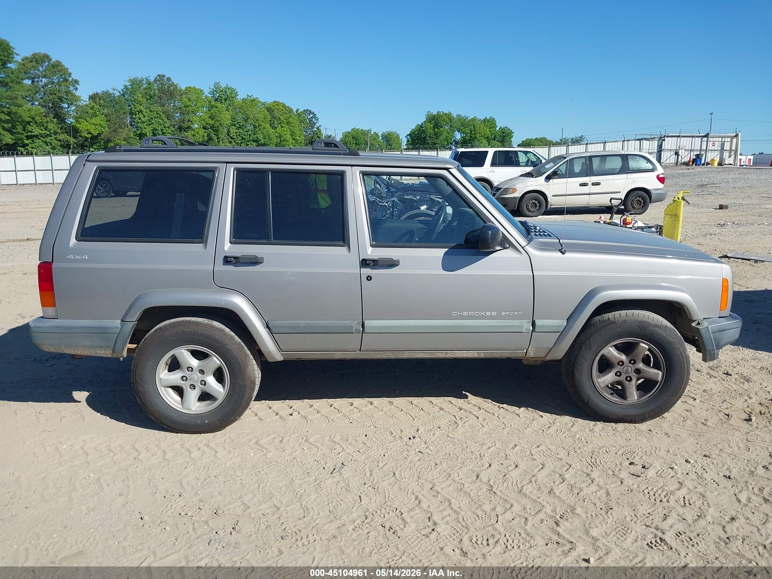 2001 Jeep Cherokee Sport Pewter vin: 1J4FF48S21L510107