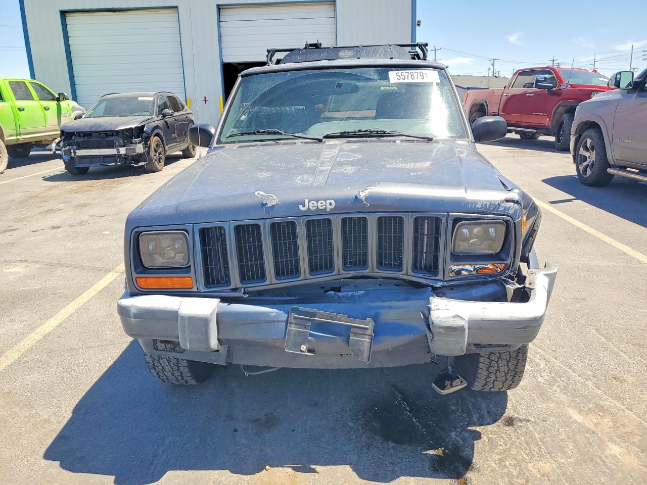 2001 Jeep Cherokee Sport Синий vin: 1J4FF48S21L600566