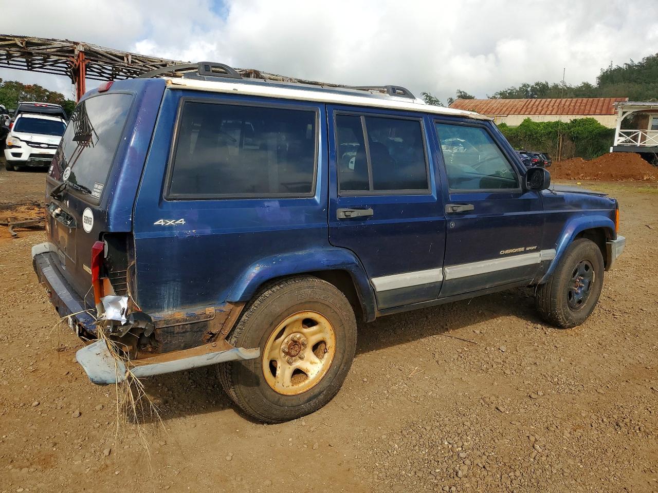 2001 Jeep Cherokee Sport Blue vin: 1J4FF48S21L610434