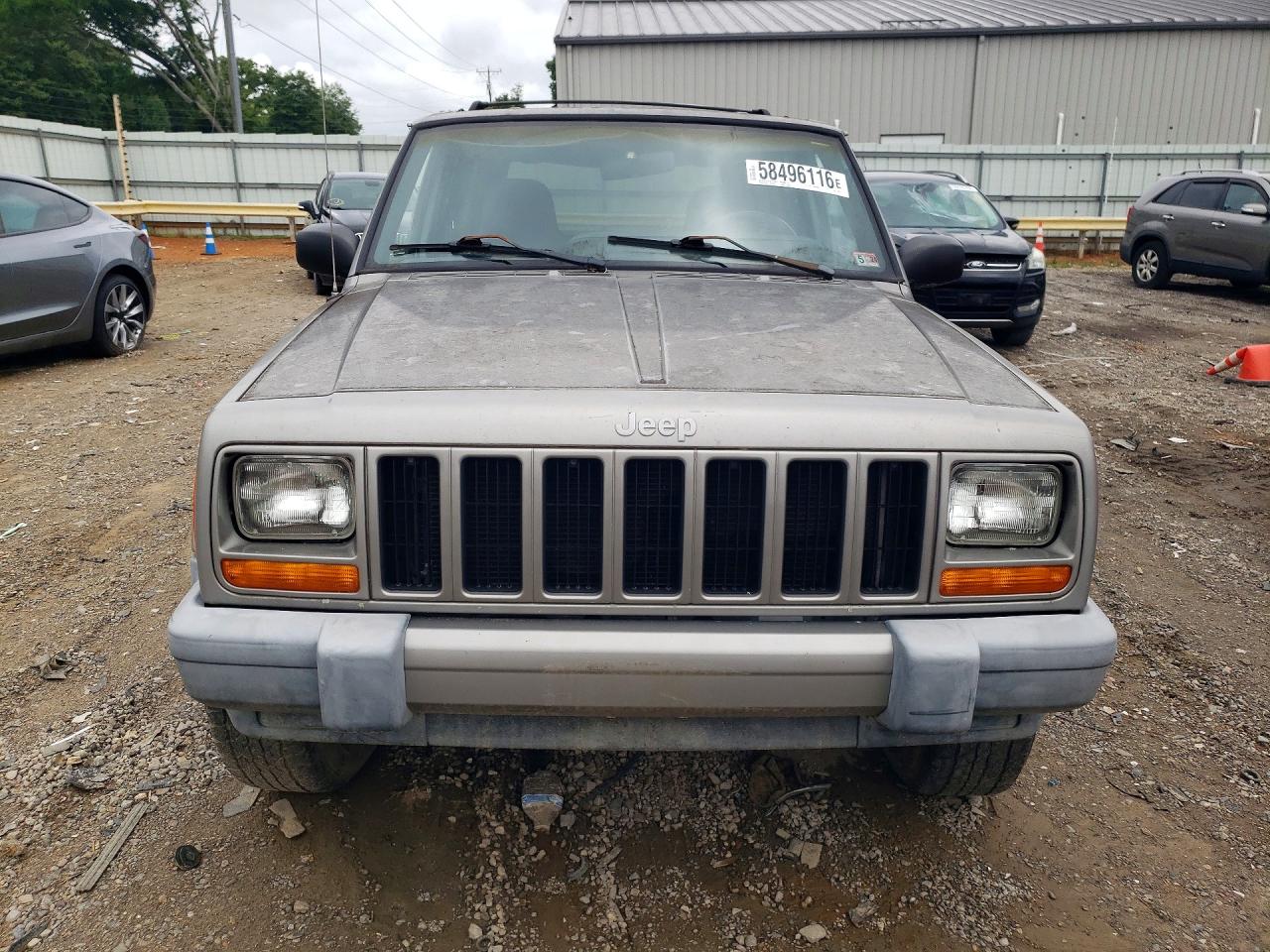 2000 Jeep Cherokee Sport Silver vin: 1J4FF48S2YL159631