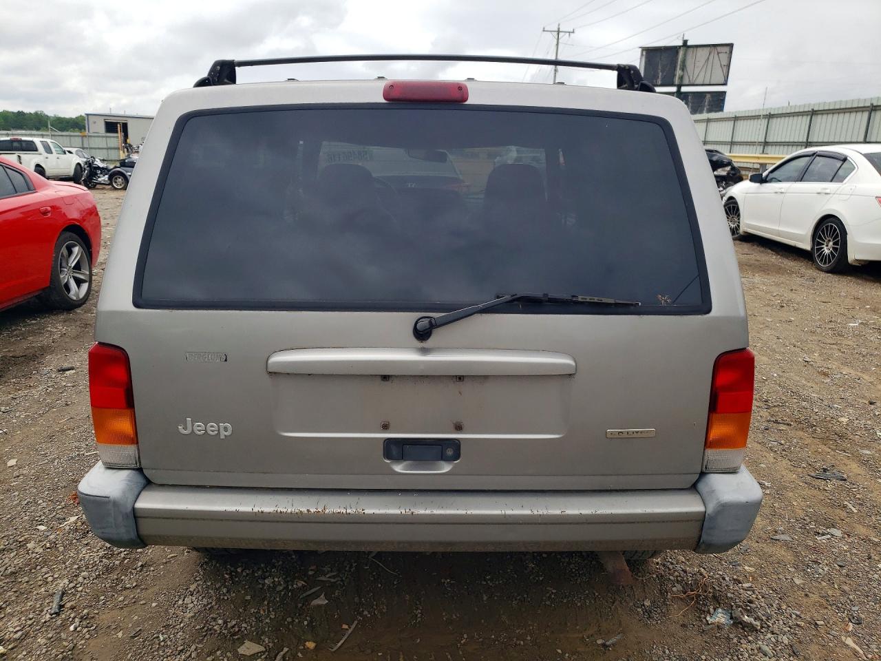 2000 Jeep Cherokee Sport Silver vin: 1J4FF48S2YL159631
