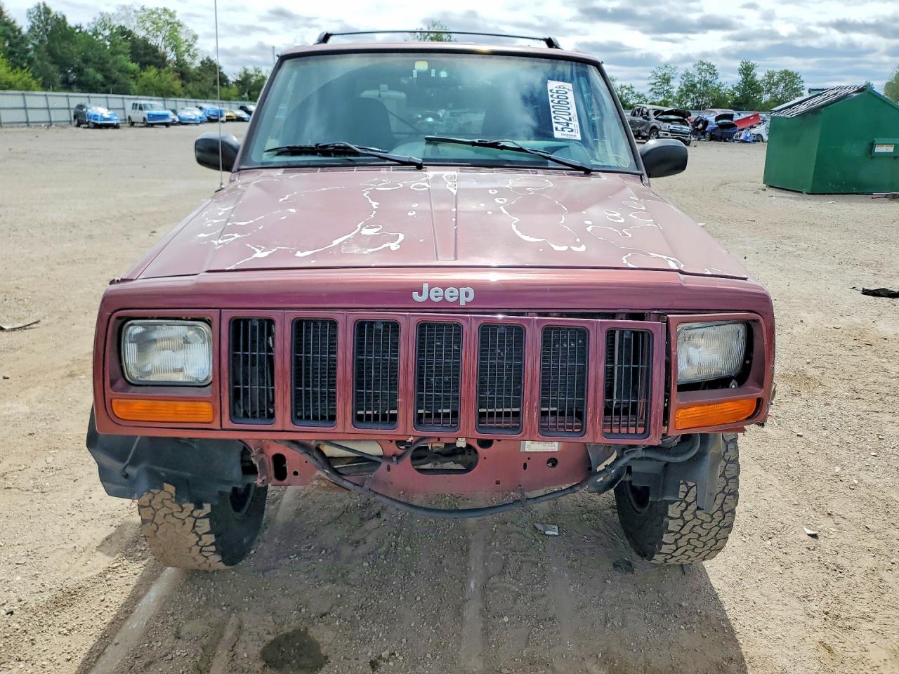 2001 Jeep Cherokee Sport Maroon vin: 1J4FF48S31L523304