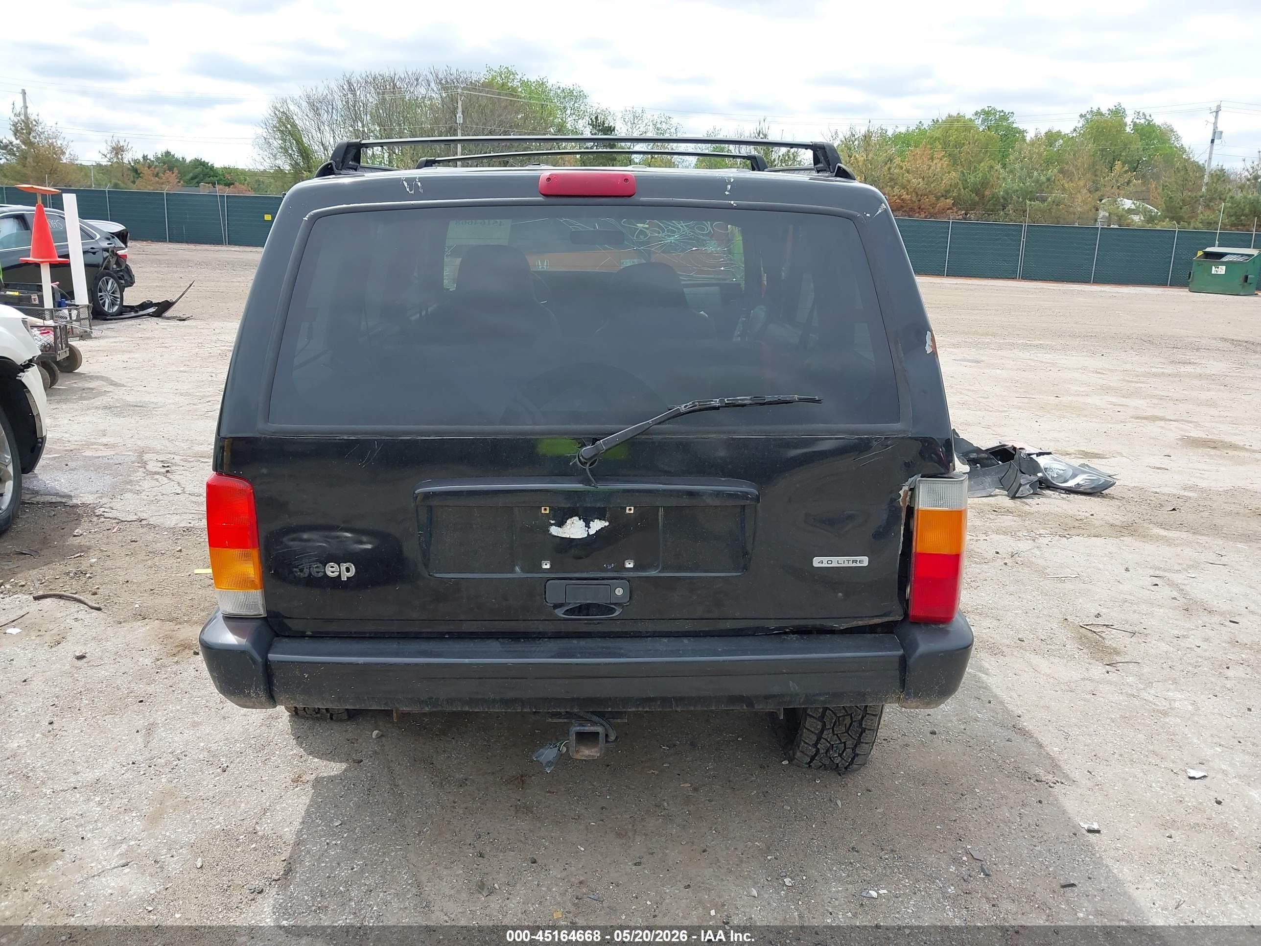 2001 Jeep Cherokee Sport Black vin: 1J4FF48S31L612757