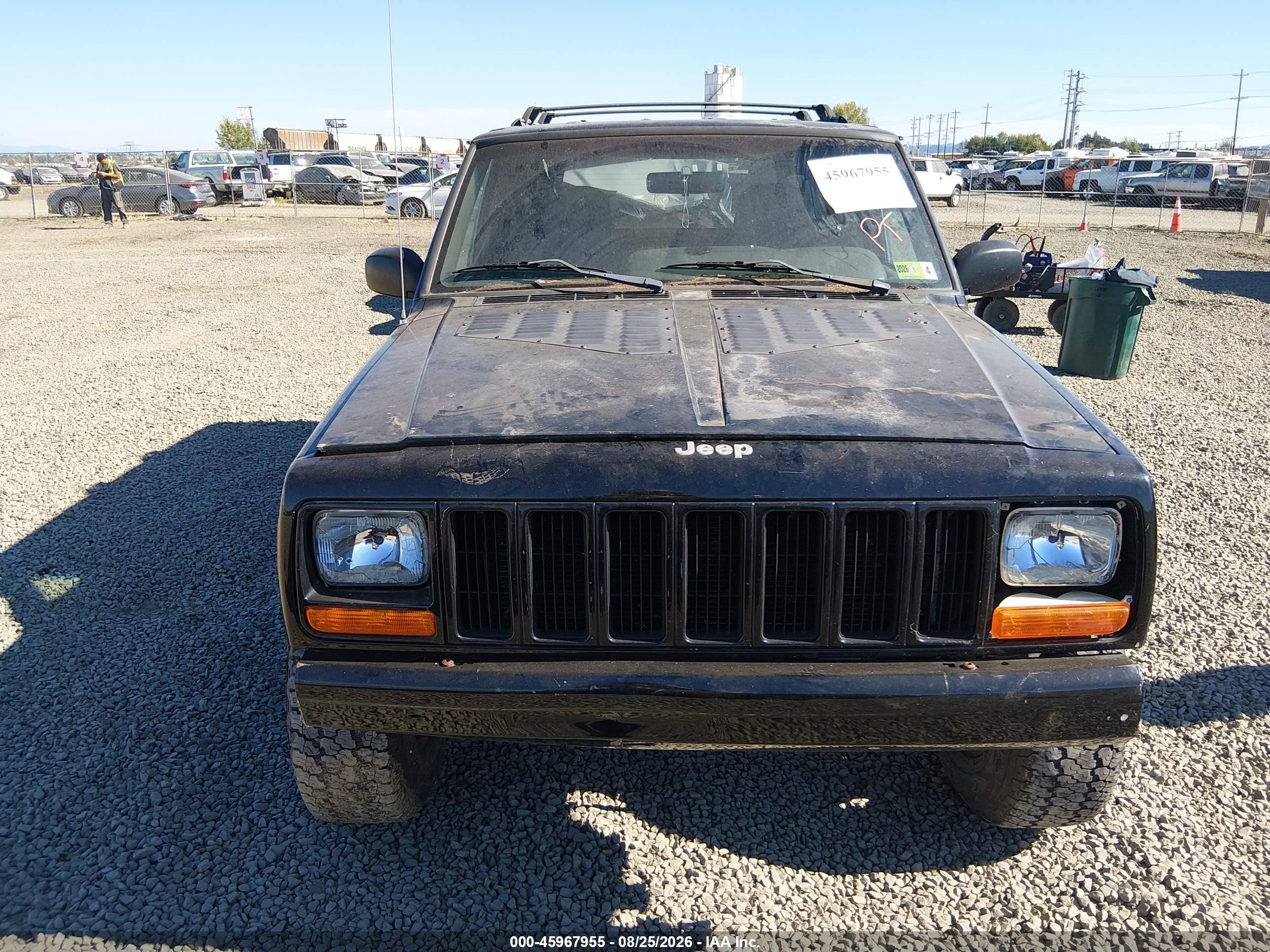 2000 Jeep Cherokee Sport Black vin: 1J4FF48S3YL119039