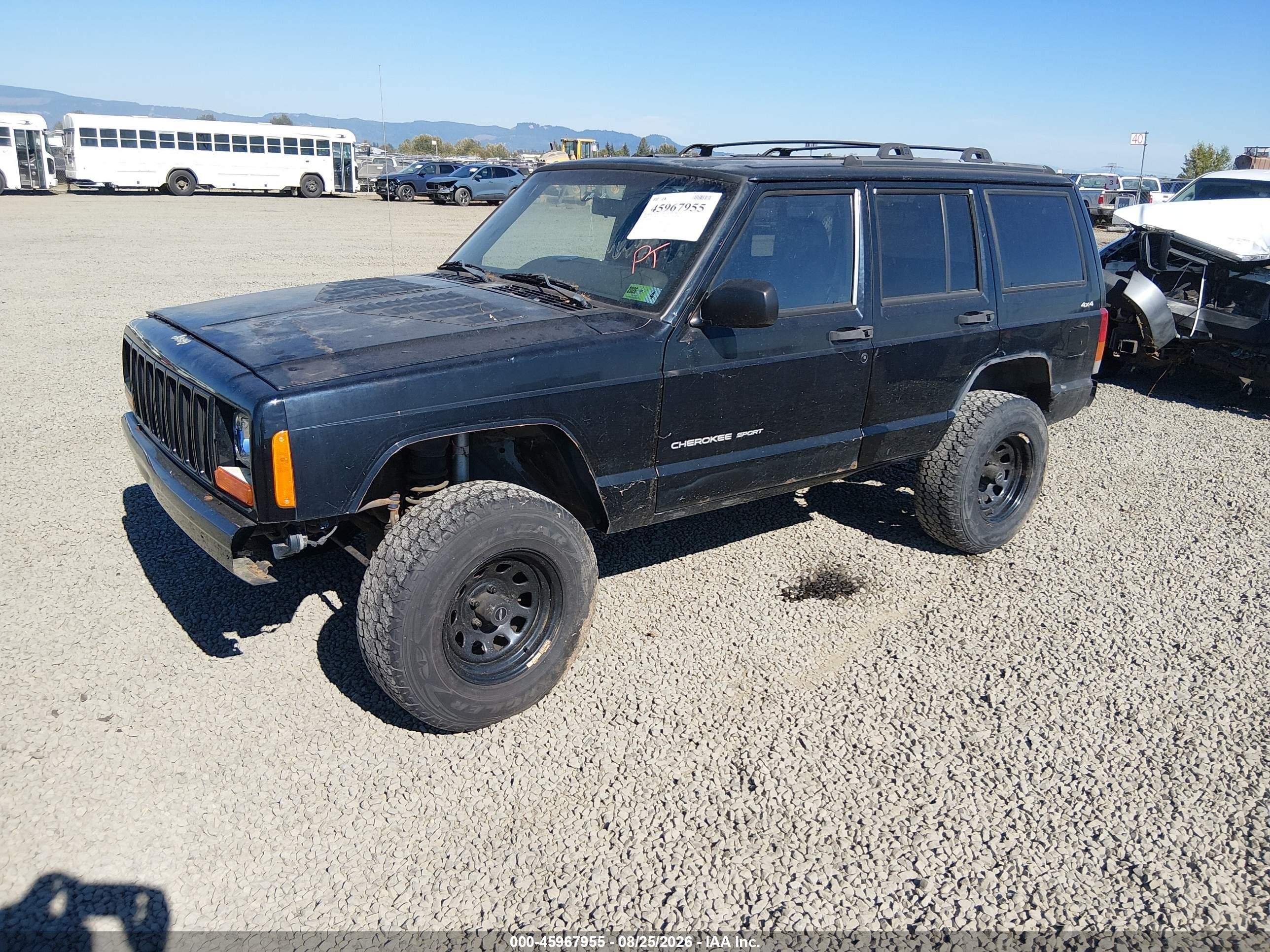 2000 Jeep Cherokee Sport Black vin: 1J4FF48S3YL119039