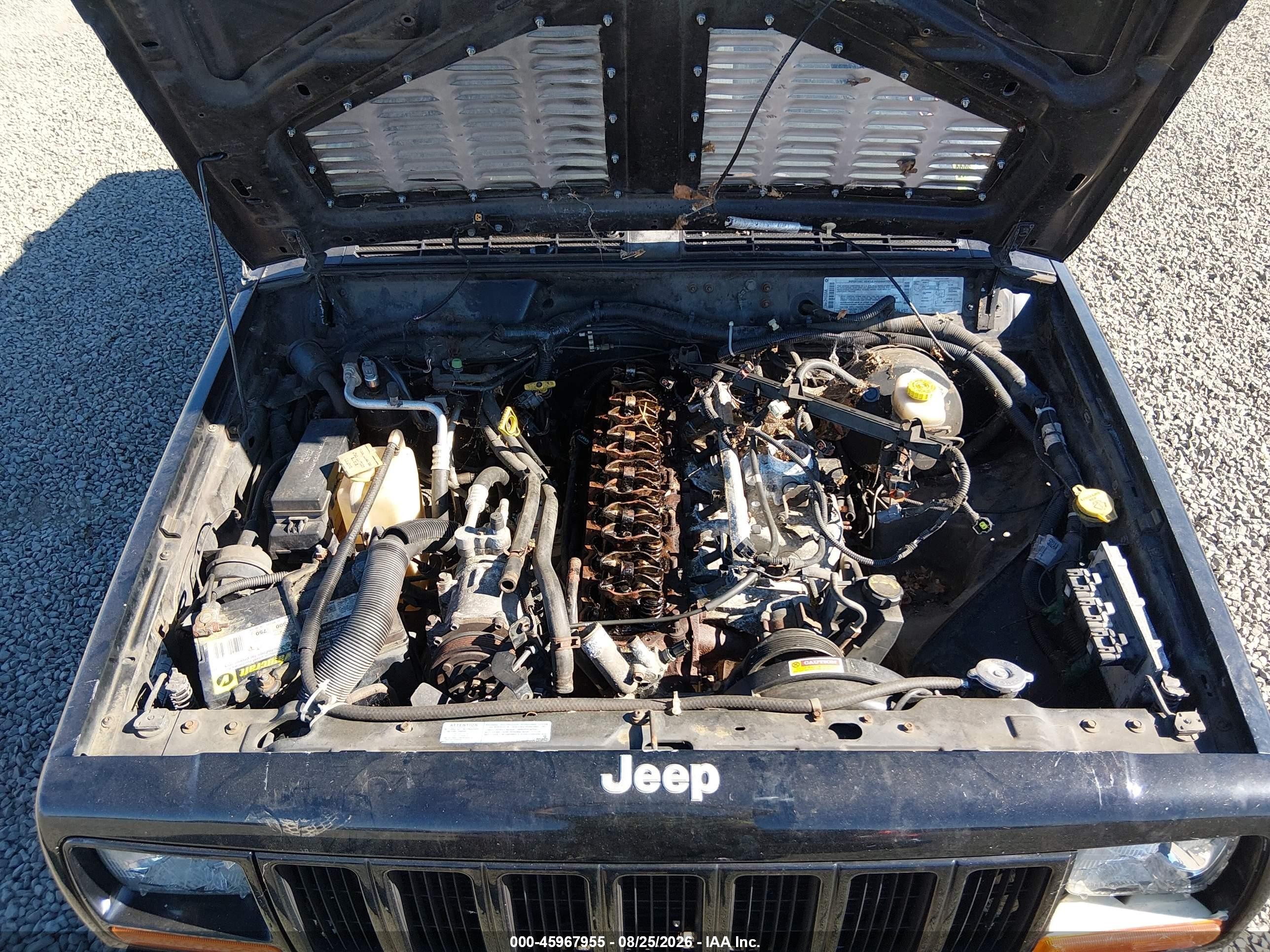 2000 Jeep Cherokee Sport Black vin: 1J4FF48S3YL119039