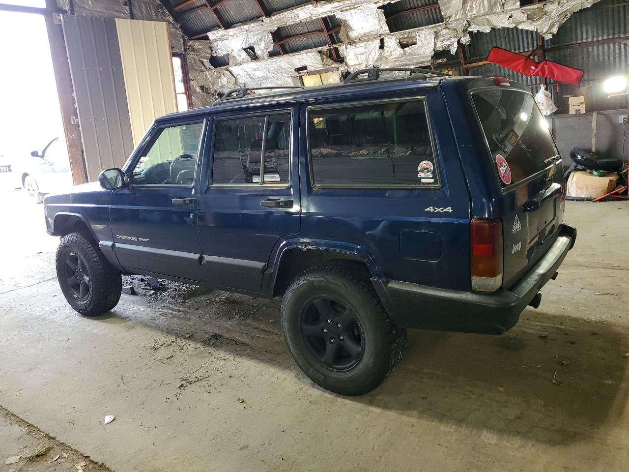 2001 Jeep Cherokee Sport Blue vin: 1J4FF48S41L559163