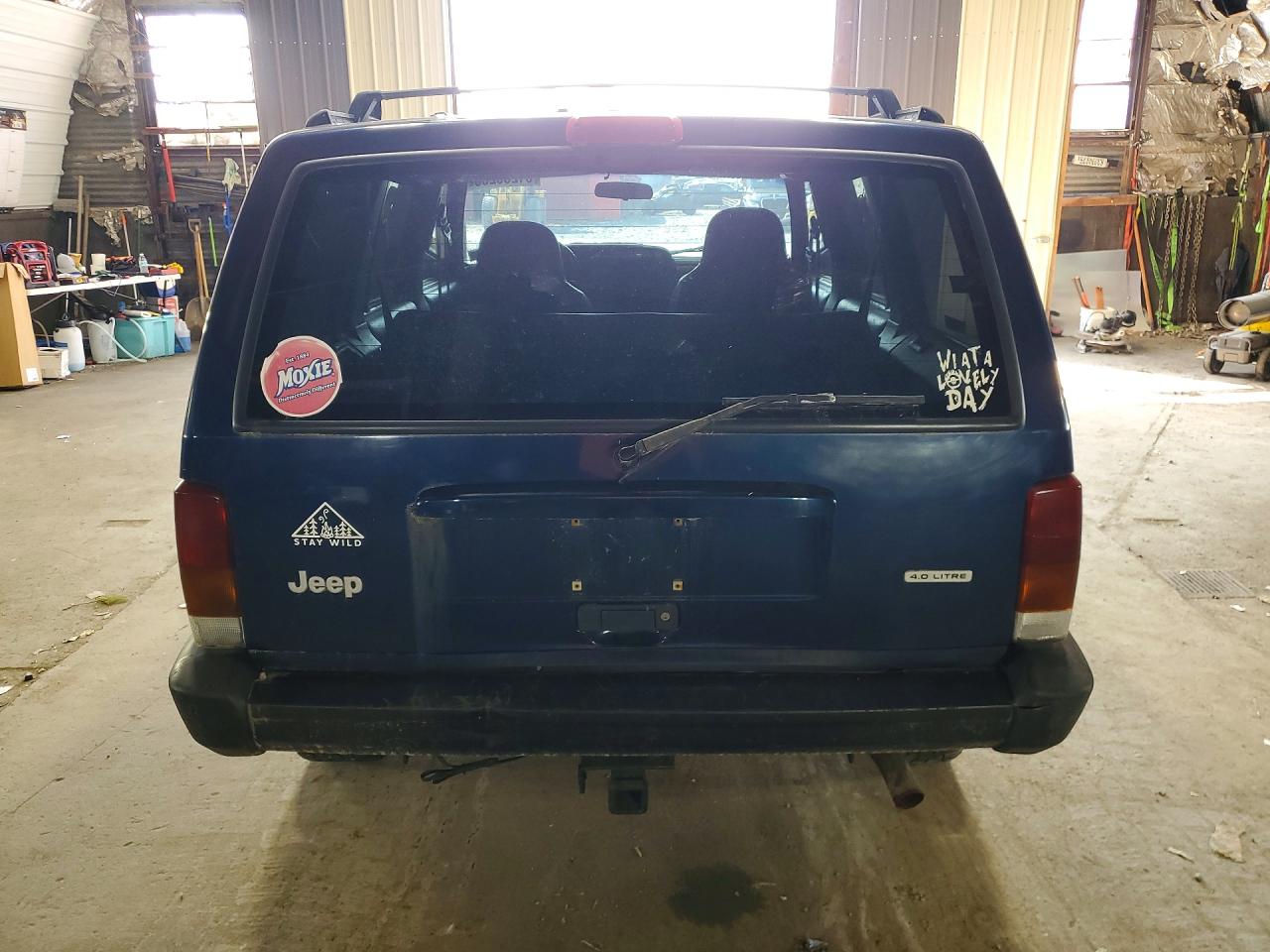 2001 Jeep Cherokee Sport Blue vin: 1J4FF48S41L559163