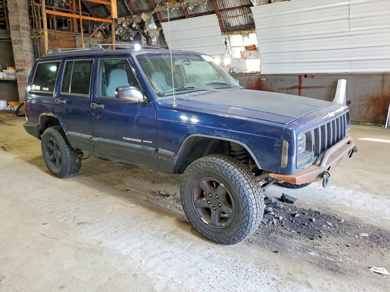 2001 Jeep Cherokee Sport Blue vin: 1J4FF48S41L559163