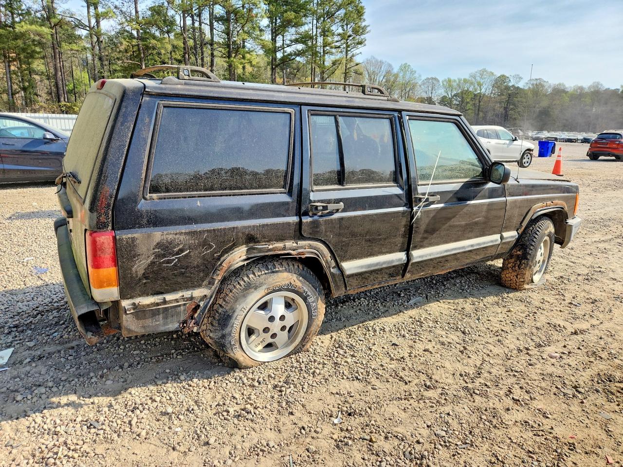 2001 Jeep Cherokee Sport Black vin: 1J4FF48S41L569966