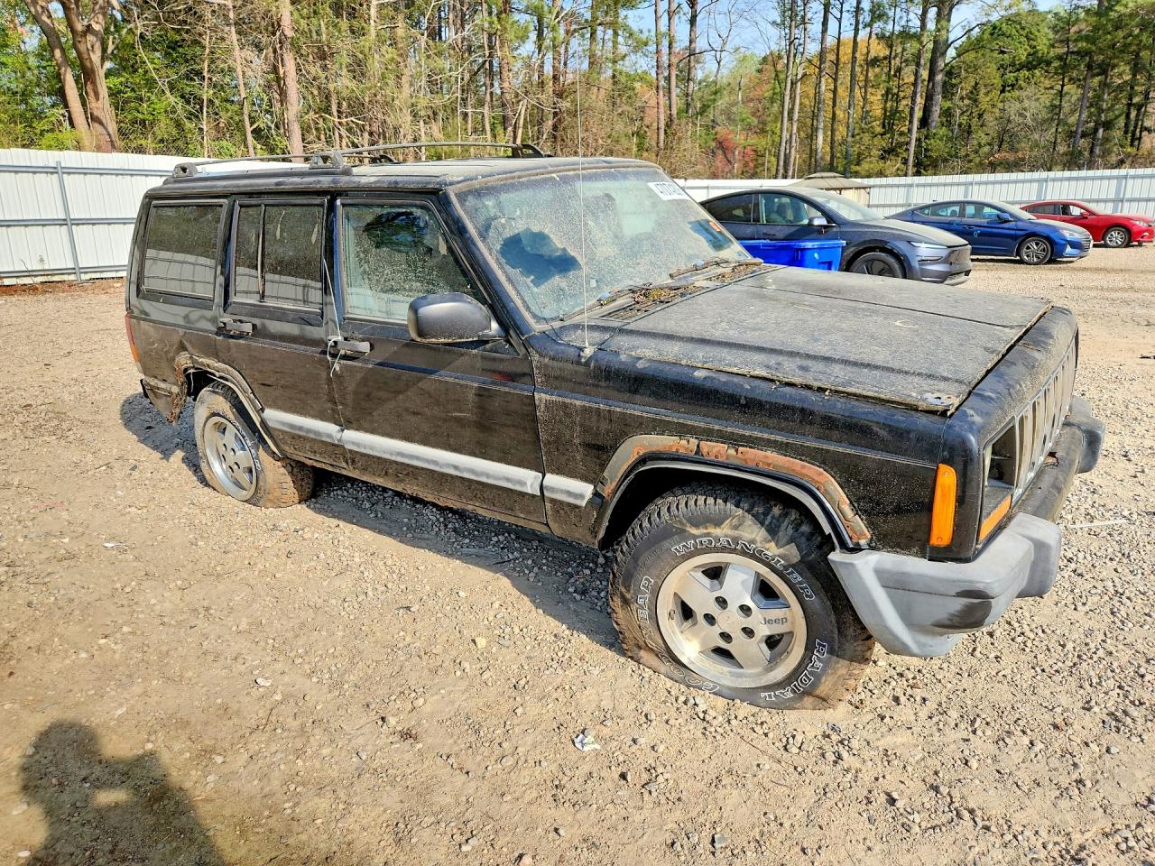 2001 Jeep Cherokee Sport Black vin: 1J4FF48S41L569966