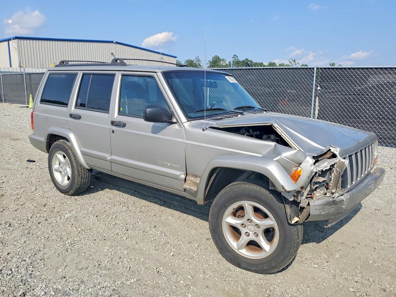 2001 Jeep Cherokee Sport Silver vin: 1J4FF48S41L614629