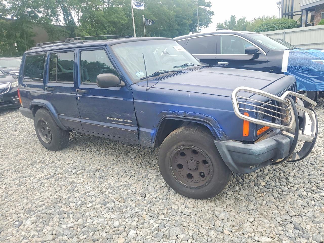 2001 Jeep Cherokee Sport Blue vin: 1J4FF48S51L588171