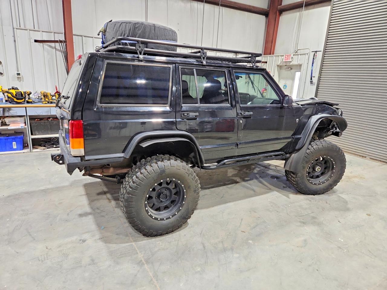 2001 Jeep Cherokee Sport Black vin: 1J4FF48S51L603266