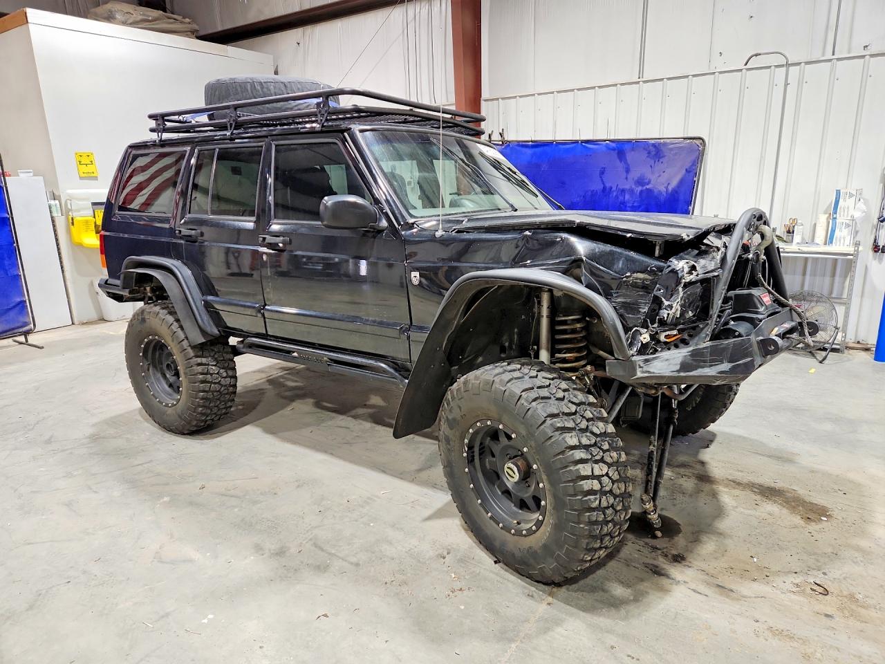 2001 Jeep Cherokee Sport Black vin: 1J4FF48S51L603266