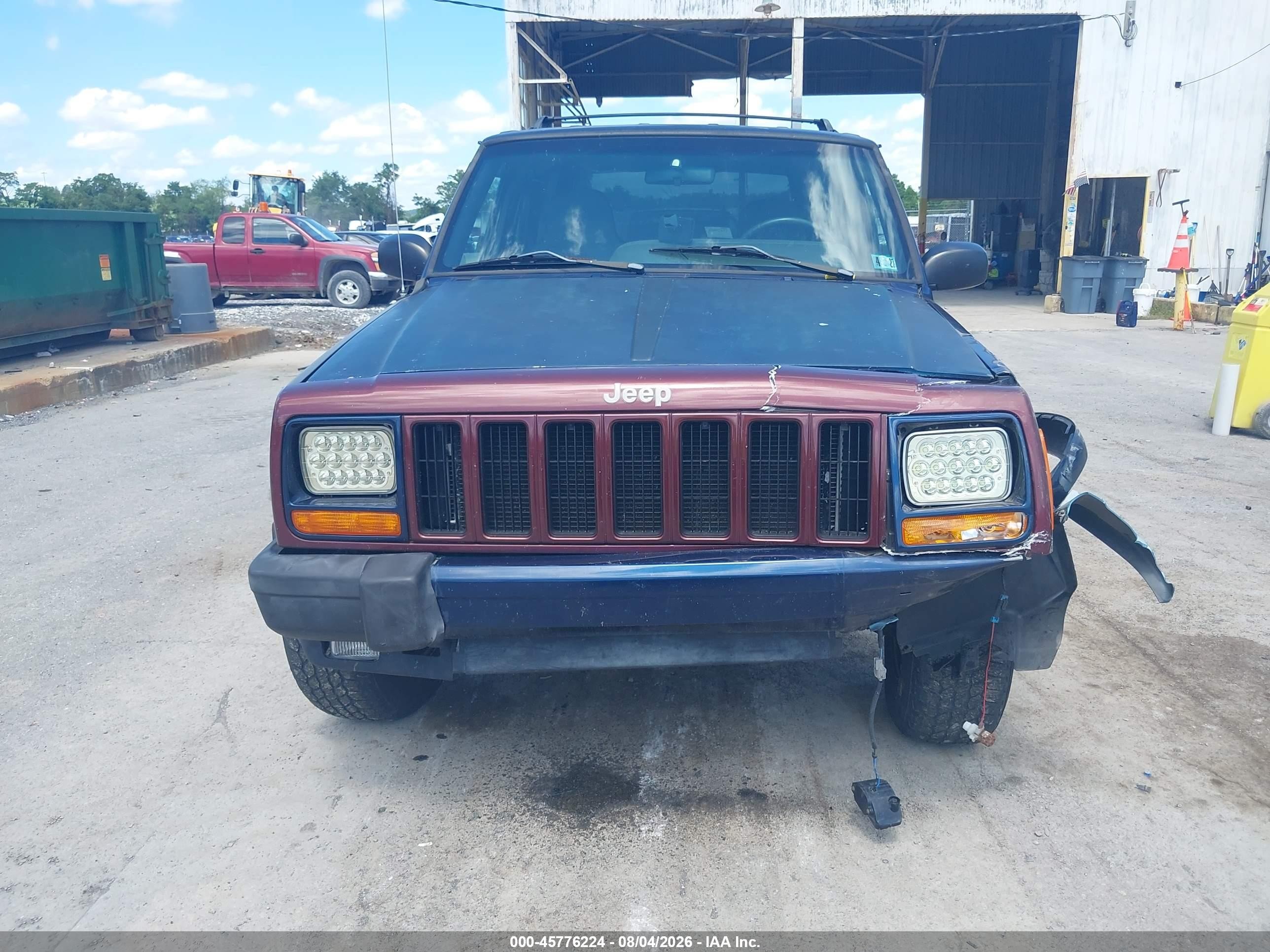2000 Jeep Cherokee Sport Dark Blue vin: 1J4FF48S5YL250912
