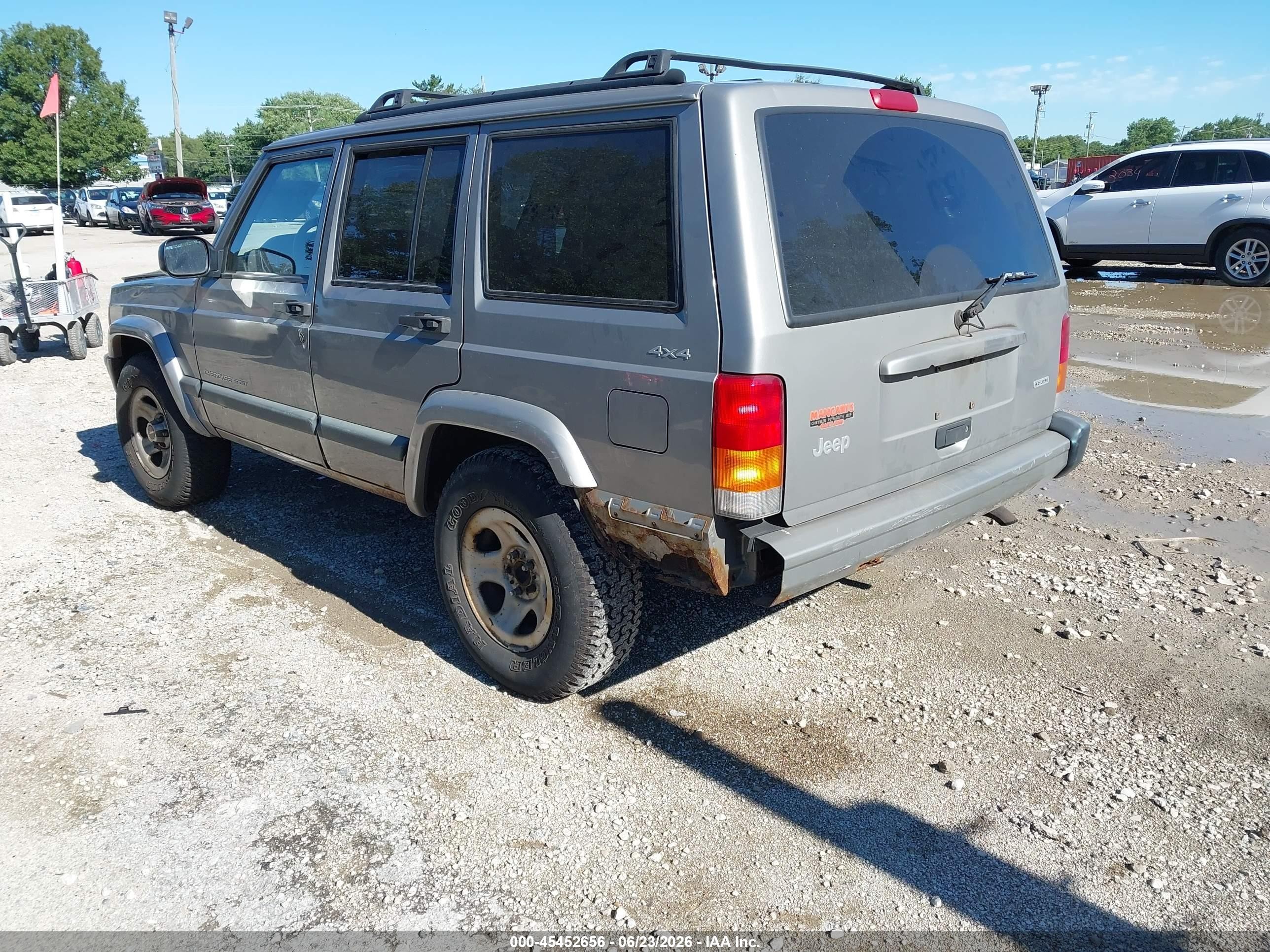 2000 Jeep Cherokee Sport Brown vin: 1J4FF48S5YL274241