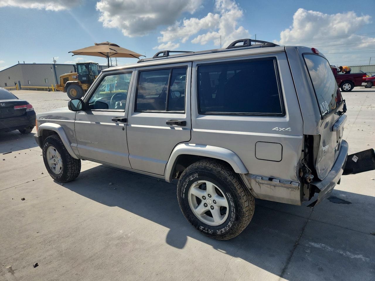 2001 Jeep Cherokee Sport Silver vin: 1J4FF48S61L515813