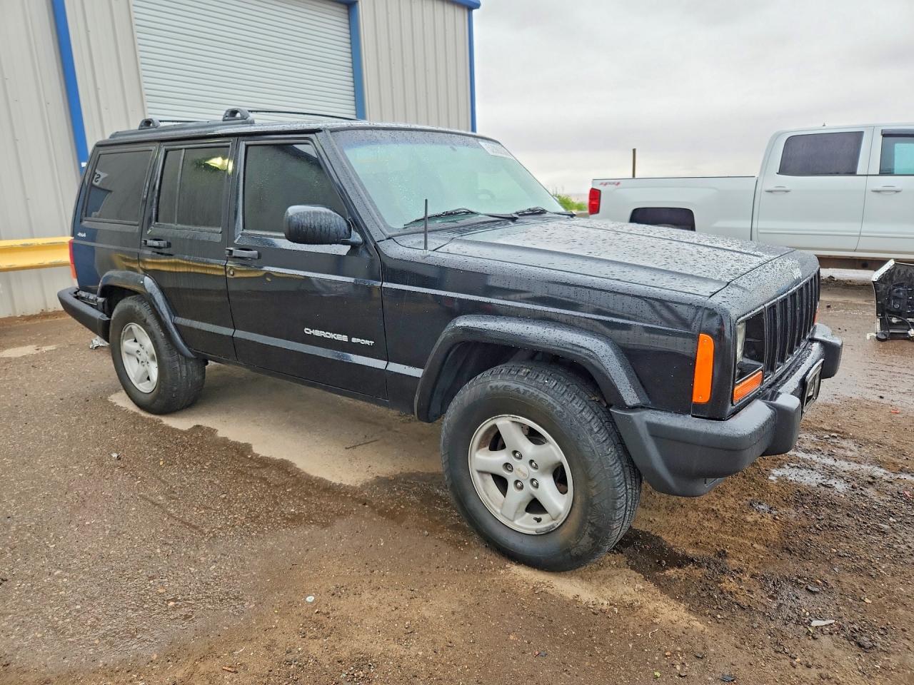 2001 Jeep Cherokee Sport Black vin: 1J4FF48S61L547161