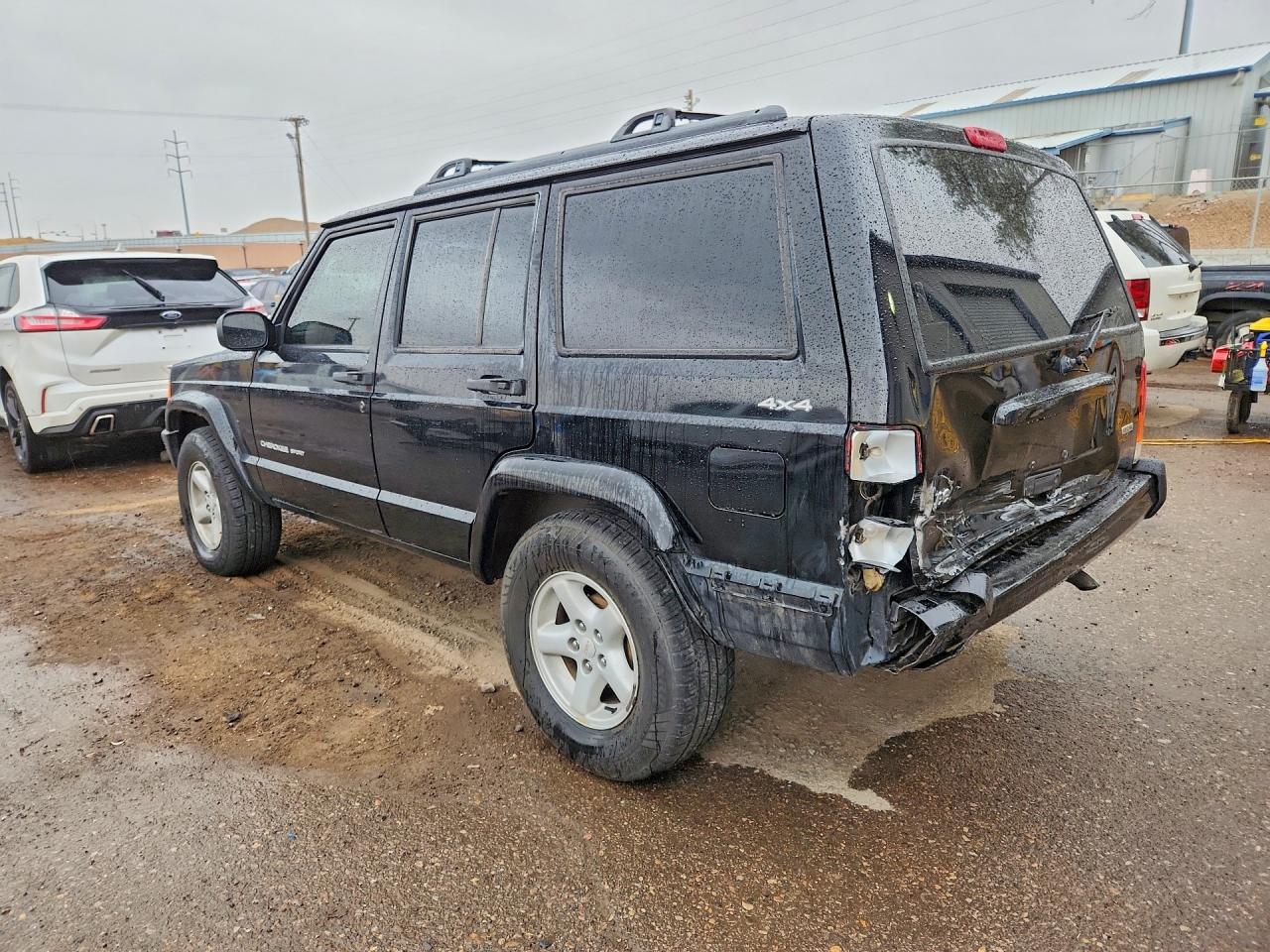 2001 Jeep Cherokee Sport Black vin: 1J4FF48S61L547161