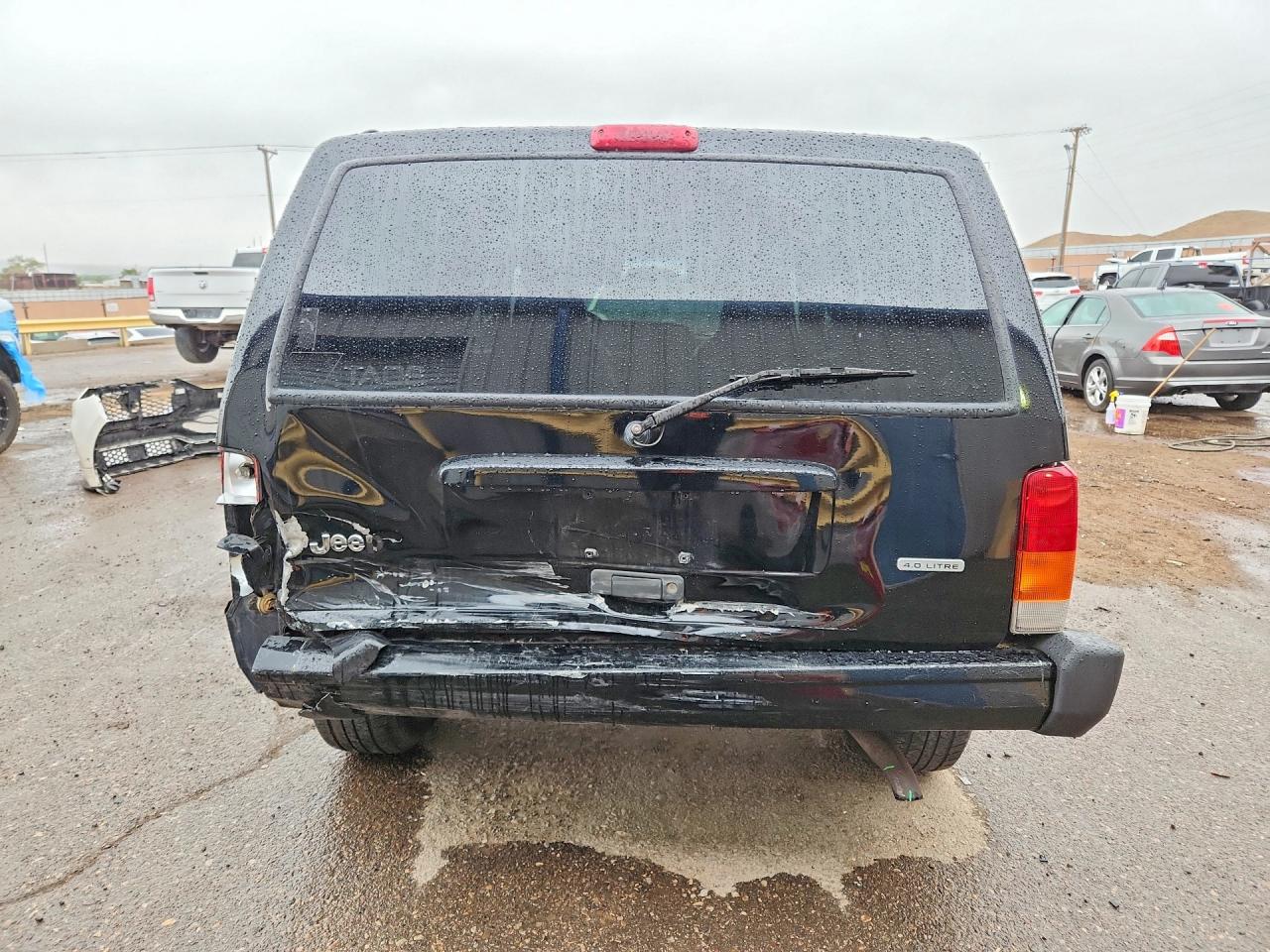 2001 Jeep Cherokee Sport Black vin: 1J4FF48S61L547161