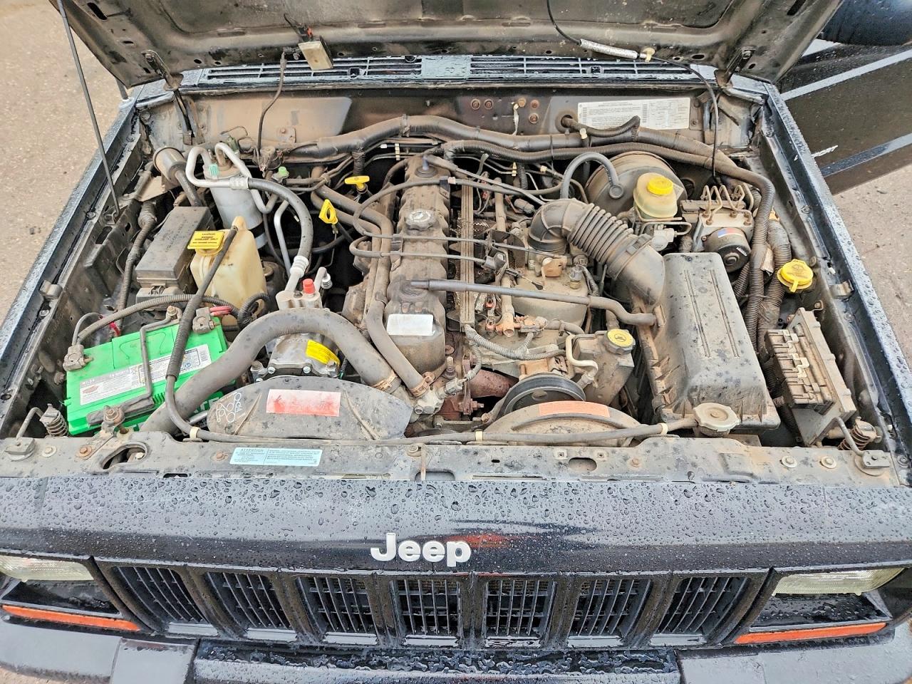 2001 Jeep Cherokee Sport Black vin: 1J4FF48S61L547161