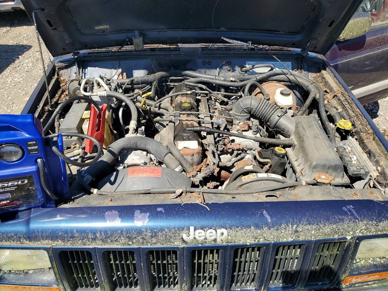 2001 Jeep Cherokee Sport Синий vin: 1J4FF48S61L613546