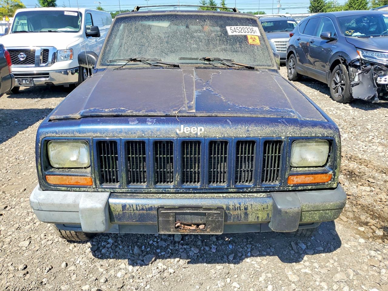 2001 Jeep Cherokee Sport Синий vin: 1J4FF48S61L613546