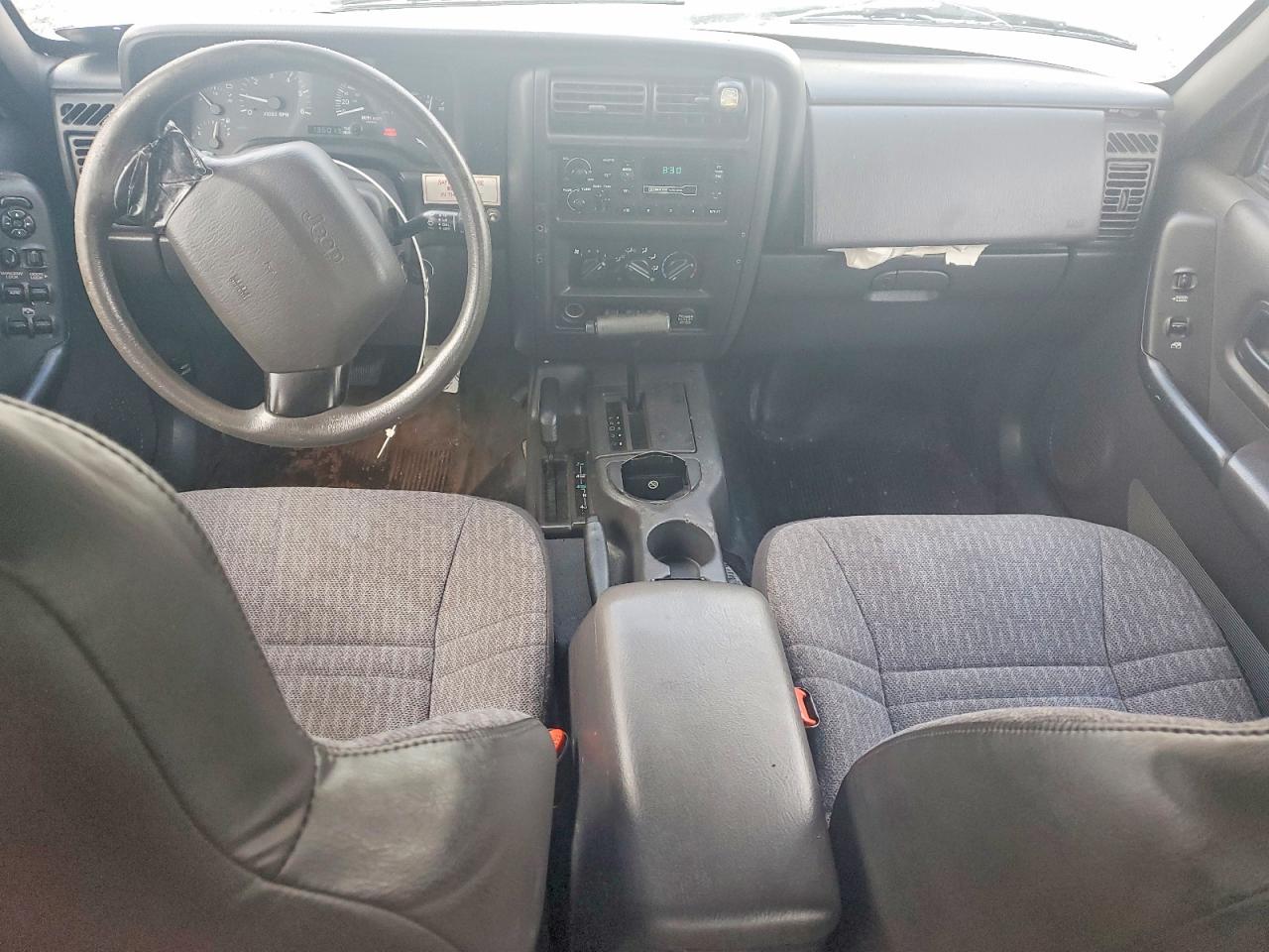 2000 Jeep Cherokee Sport White vin: 1J4FF48S6YL225775