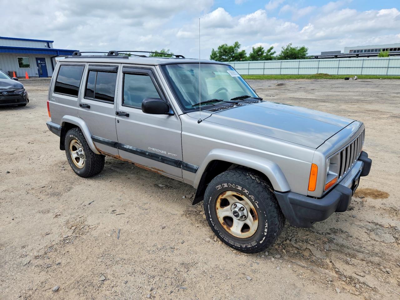 2001 Jeep Cherokee Sport Gray vin: 1J4FF48S71L536184