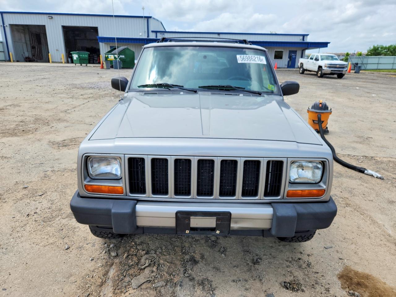 2001 Jeep Cherokee Sport Gray vin: 1J4FF48S71L536184
